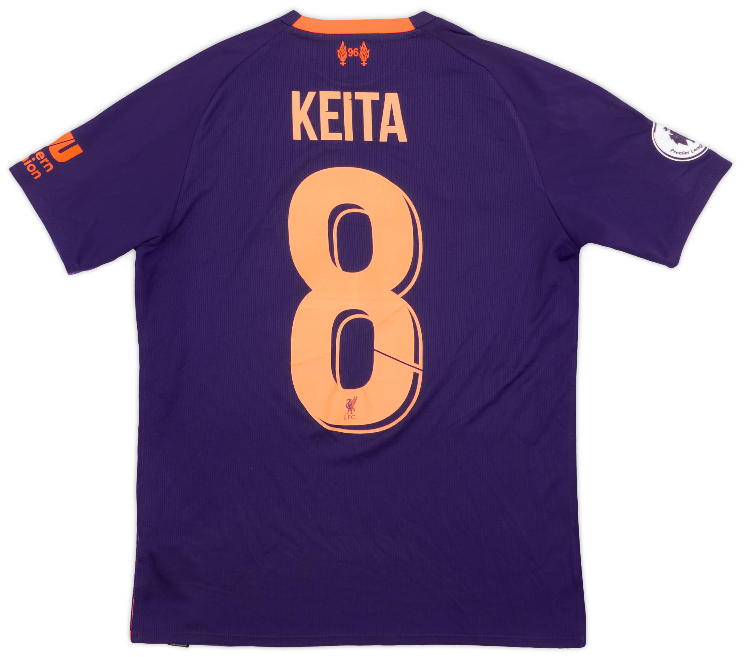 2018-19 Liverpool Away Shirt Keita #8 - 8/10 - (XL.Boys)