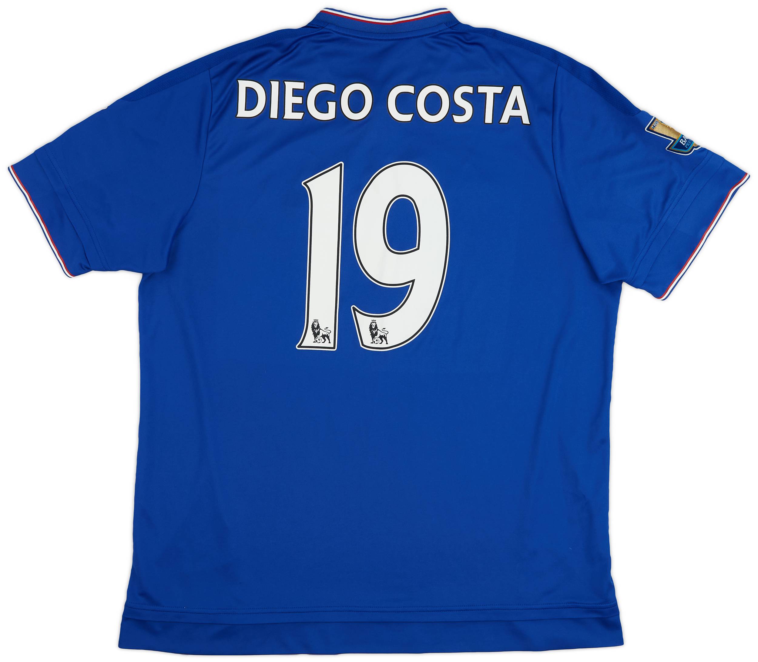 2015-16 Chelsea Home Shirt Diego Costa #19 - 5/10 - (XL)