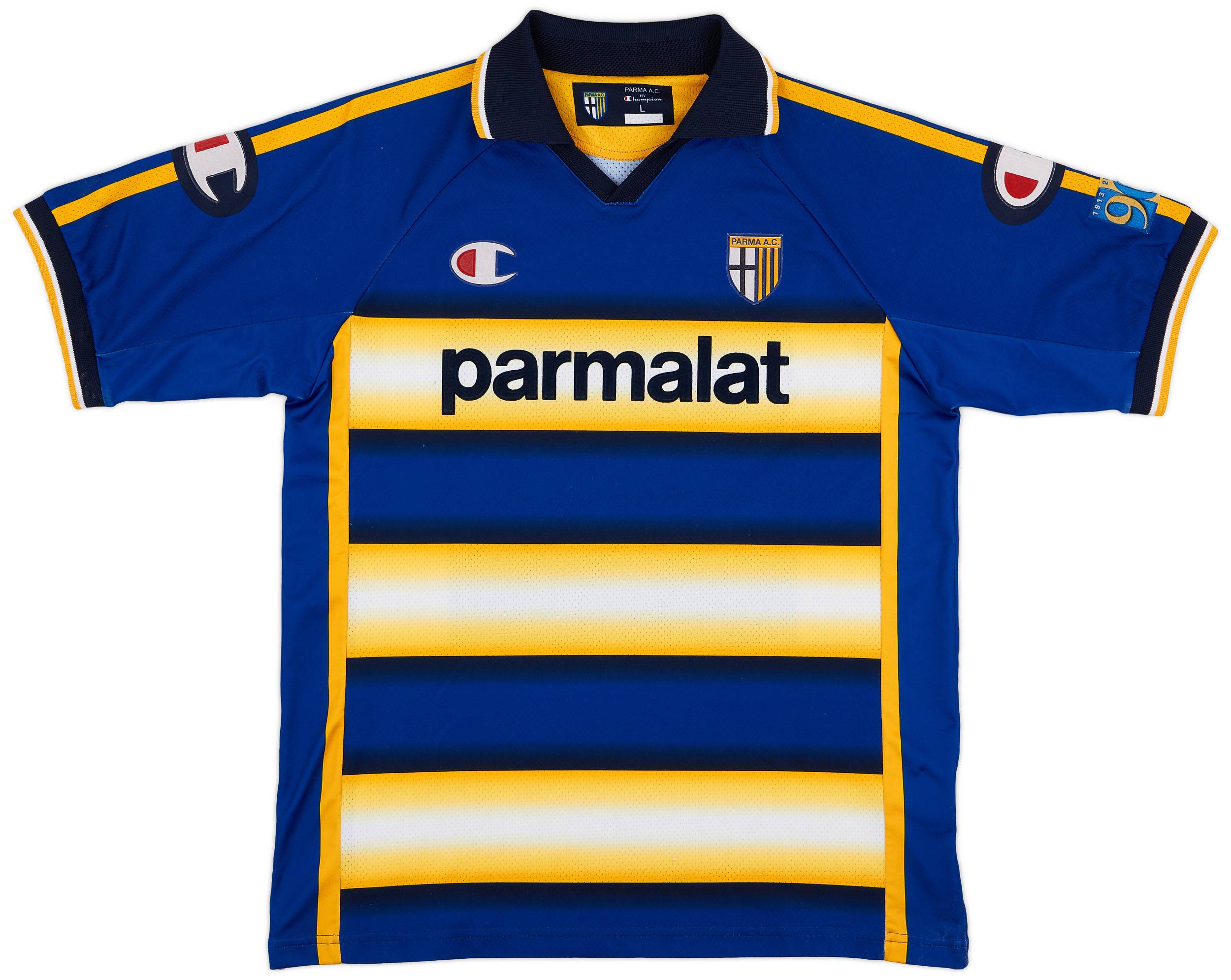 2003-04 Parma '90 Years' Home Shirt - 7/10 - (L)