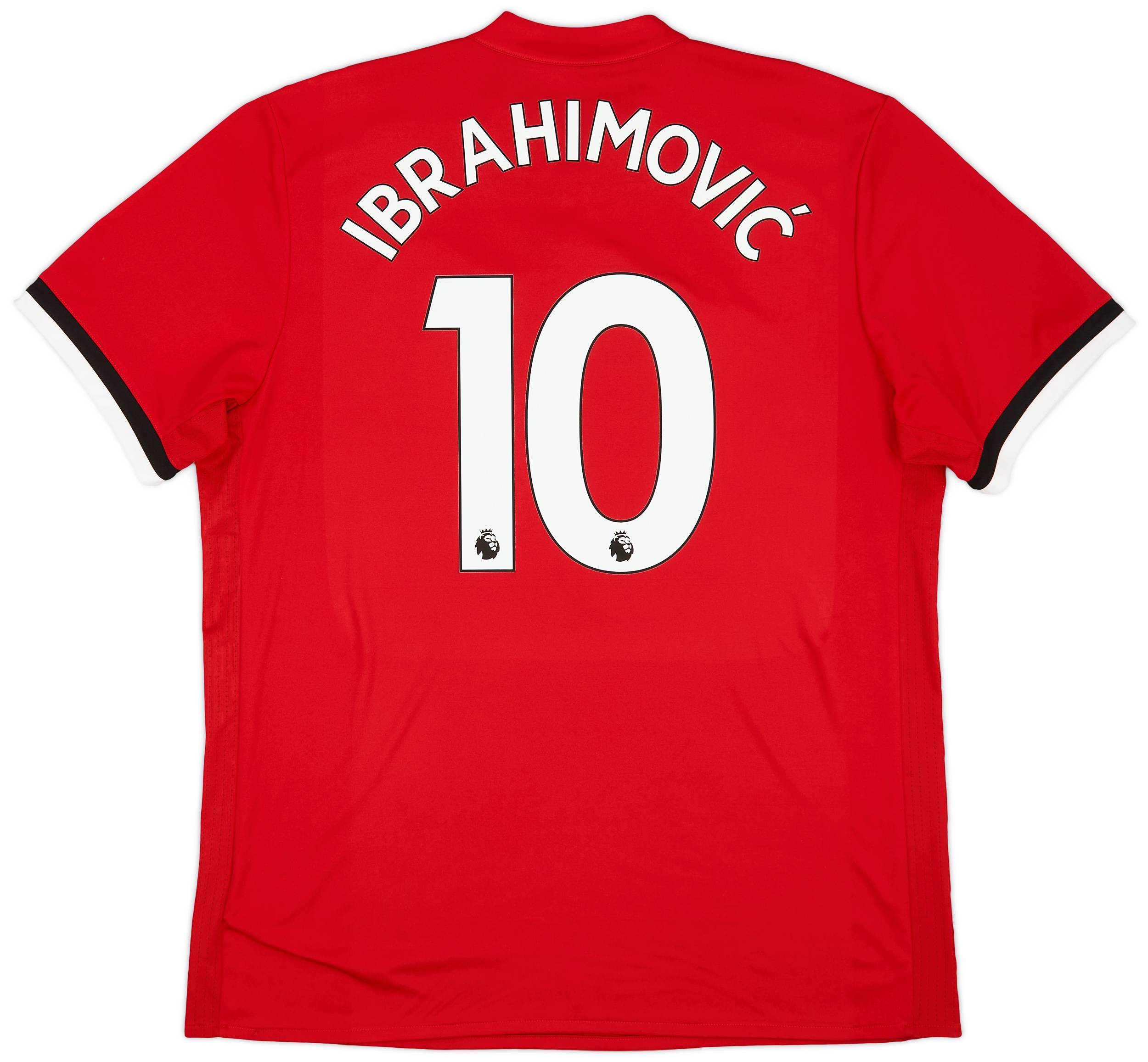 2017-18 Manchester United Home Shirt Ibrahimović #9 - 8/10 - (XL)