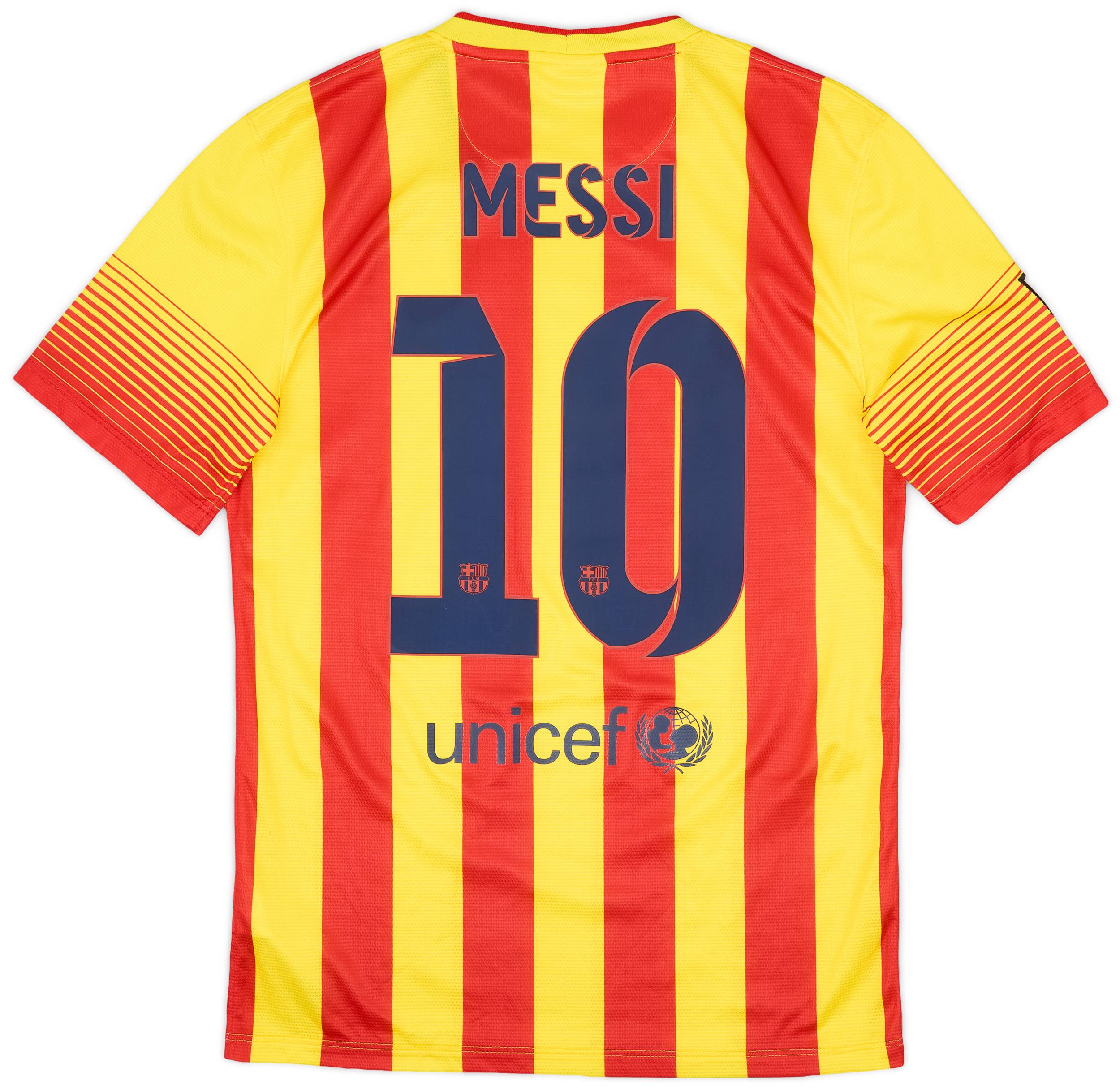 2013-15 Barcelona Away Shirt Messi #10 (S)