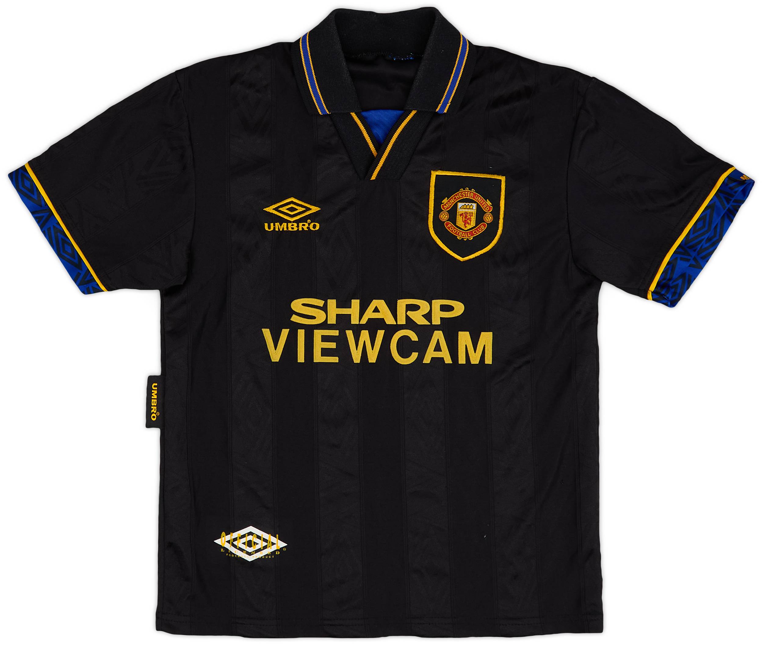 1993-95 Manchester United Away Shirt - 6/10 - (Y)