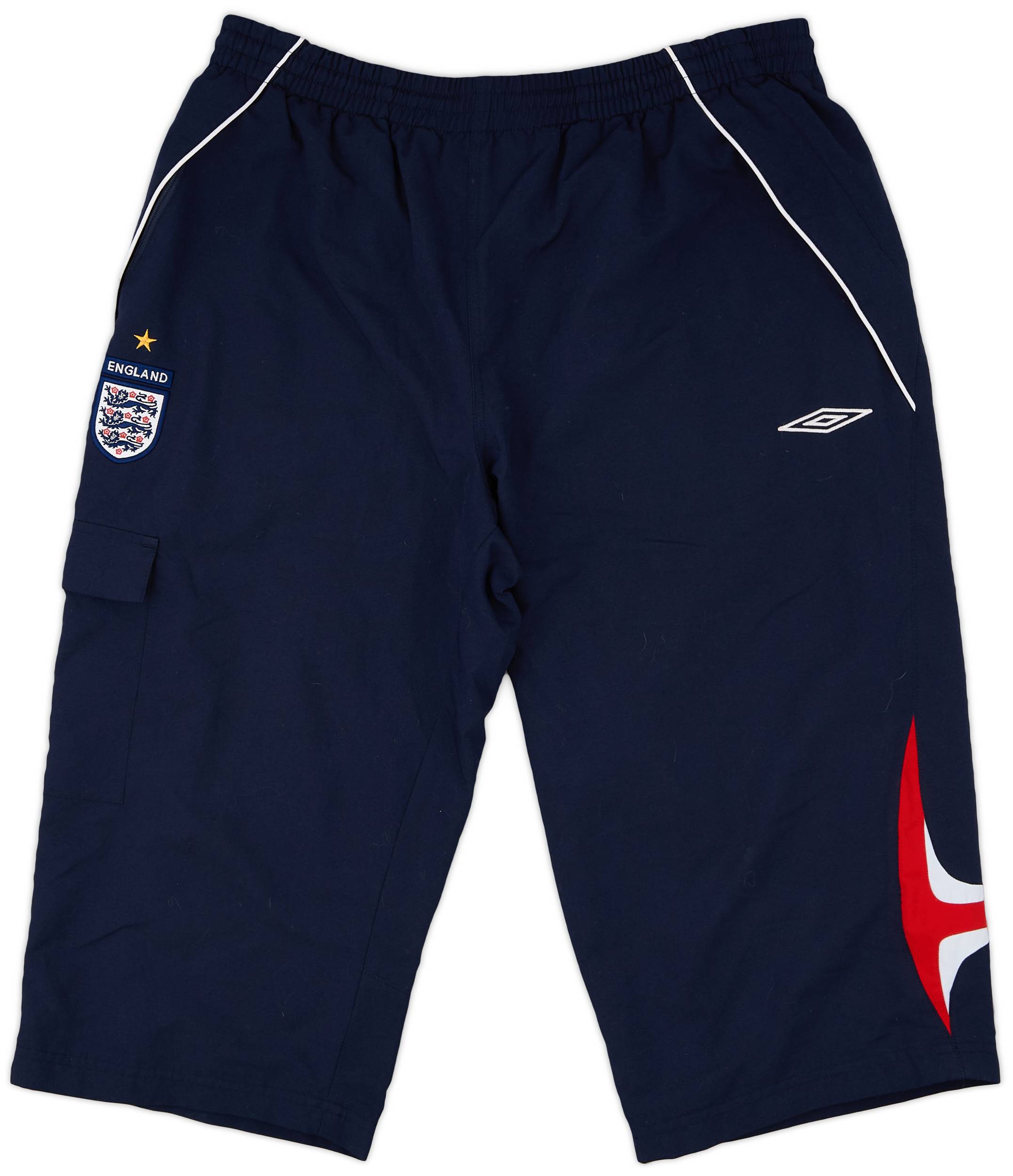 2005-07 England Umbro Leisure Shorts - 8/10 - (M)