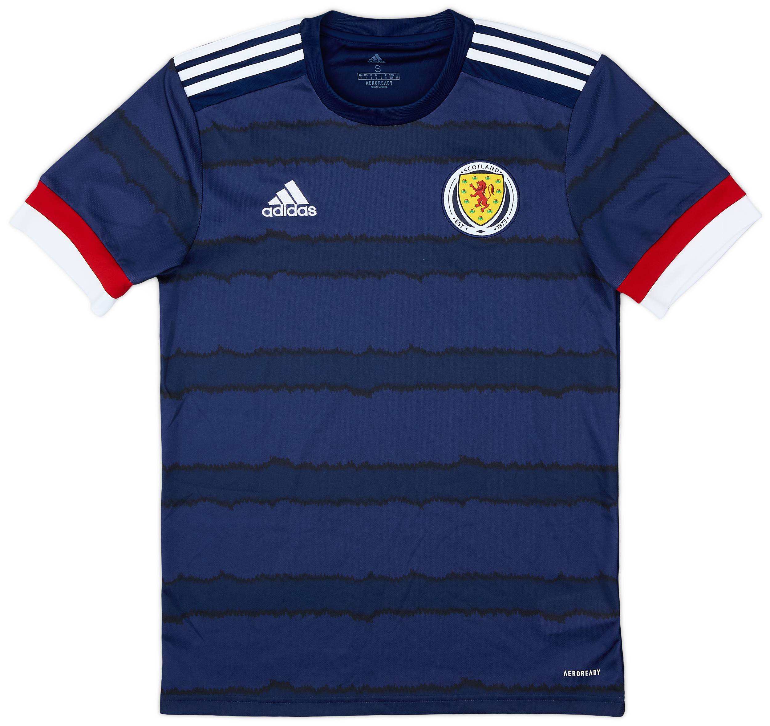 2020-22 Scotland Home Shirt - 8/10 - (S)