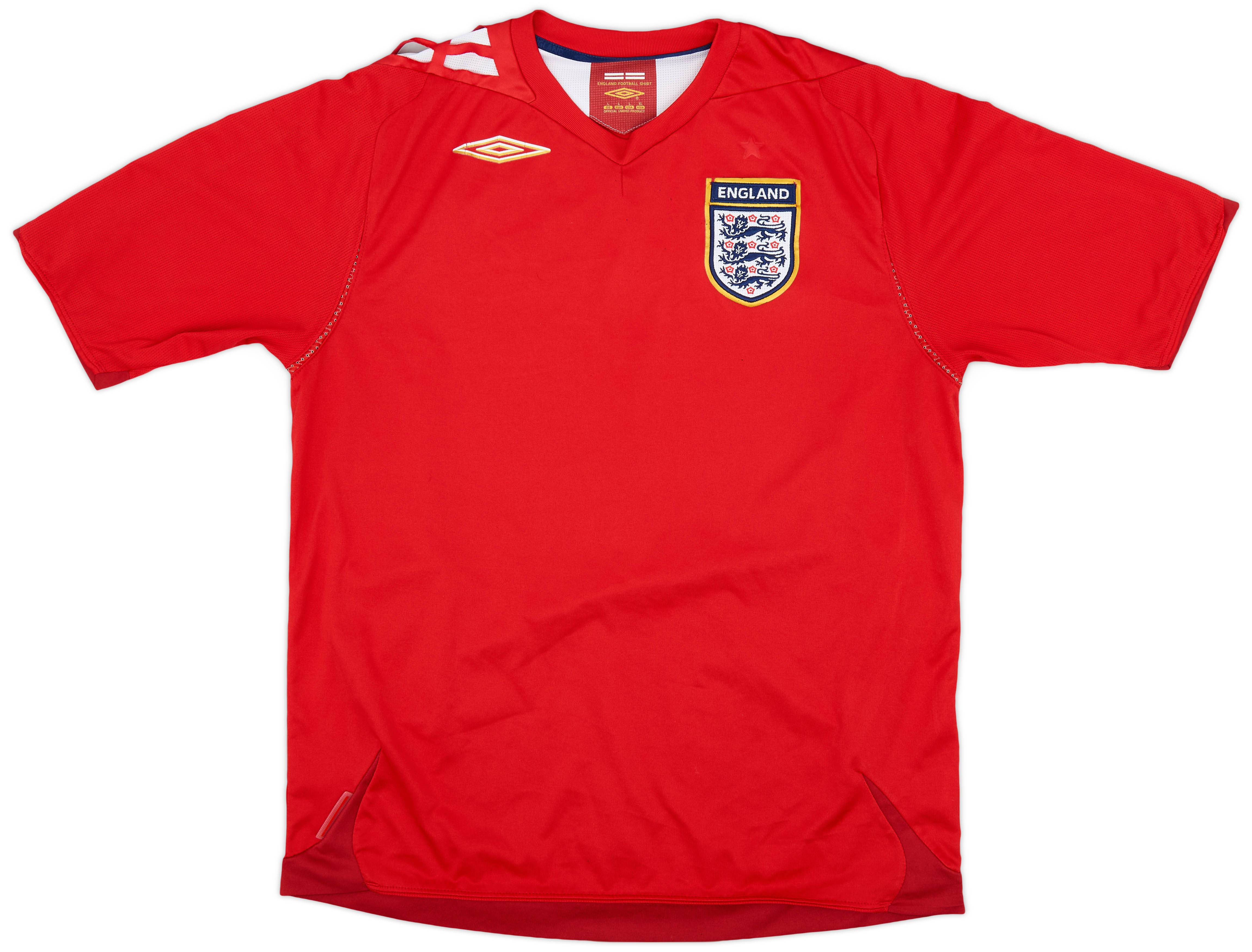 2006-08 England Away Shirt - 5/10 - (L)