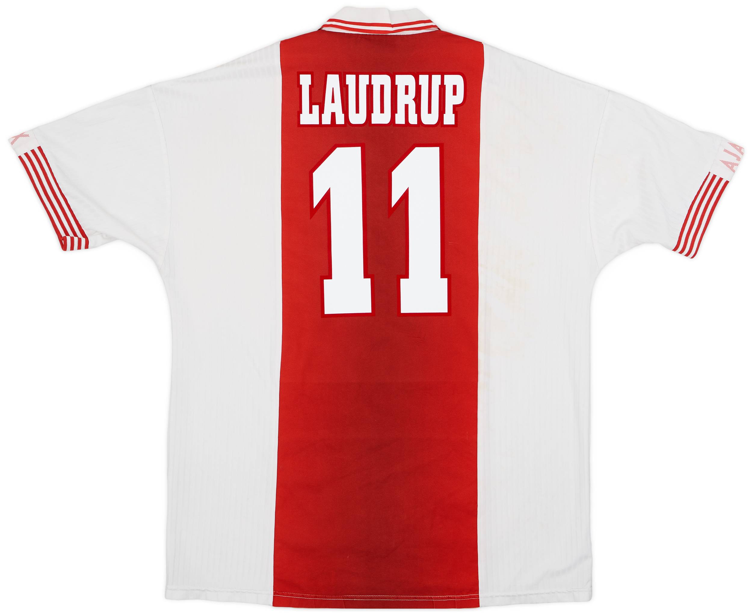 1997-98 Ajax Home Shirt Laudrup #11 - 6/10 - (XL)