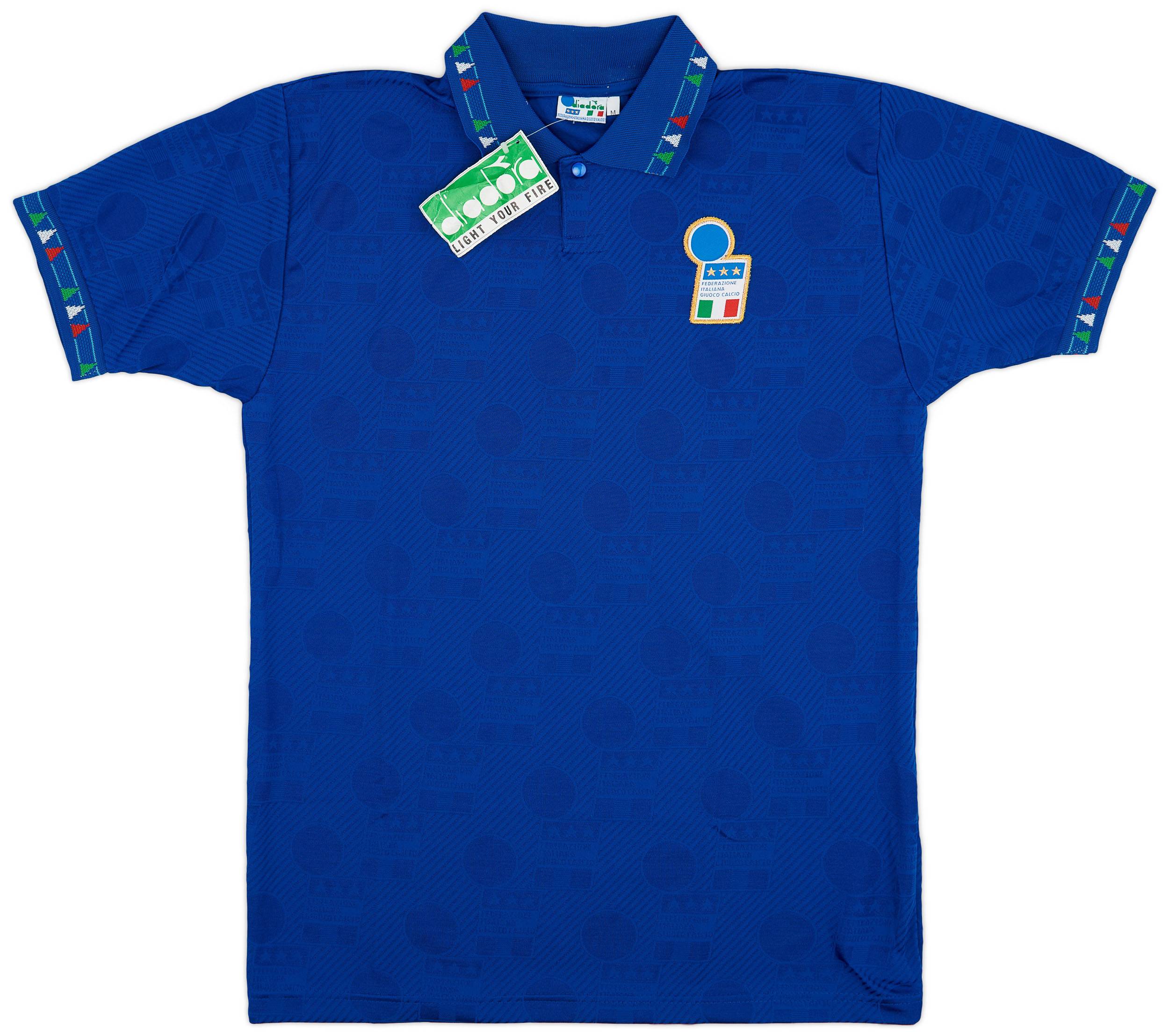 イタリア代表 1994 ホーム ユニフォーム #10 R.BAGGIO 1994 Italy Home Shirt #10 (Baggio) (M)