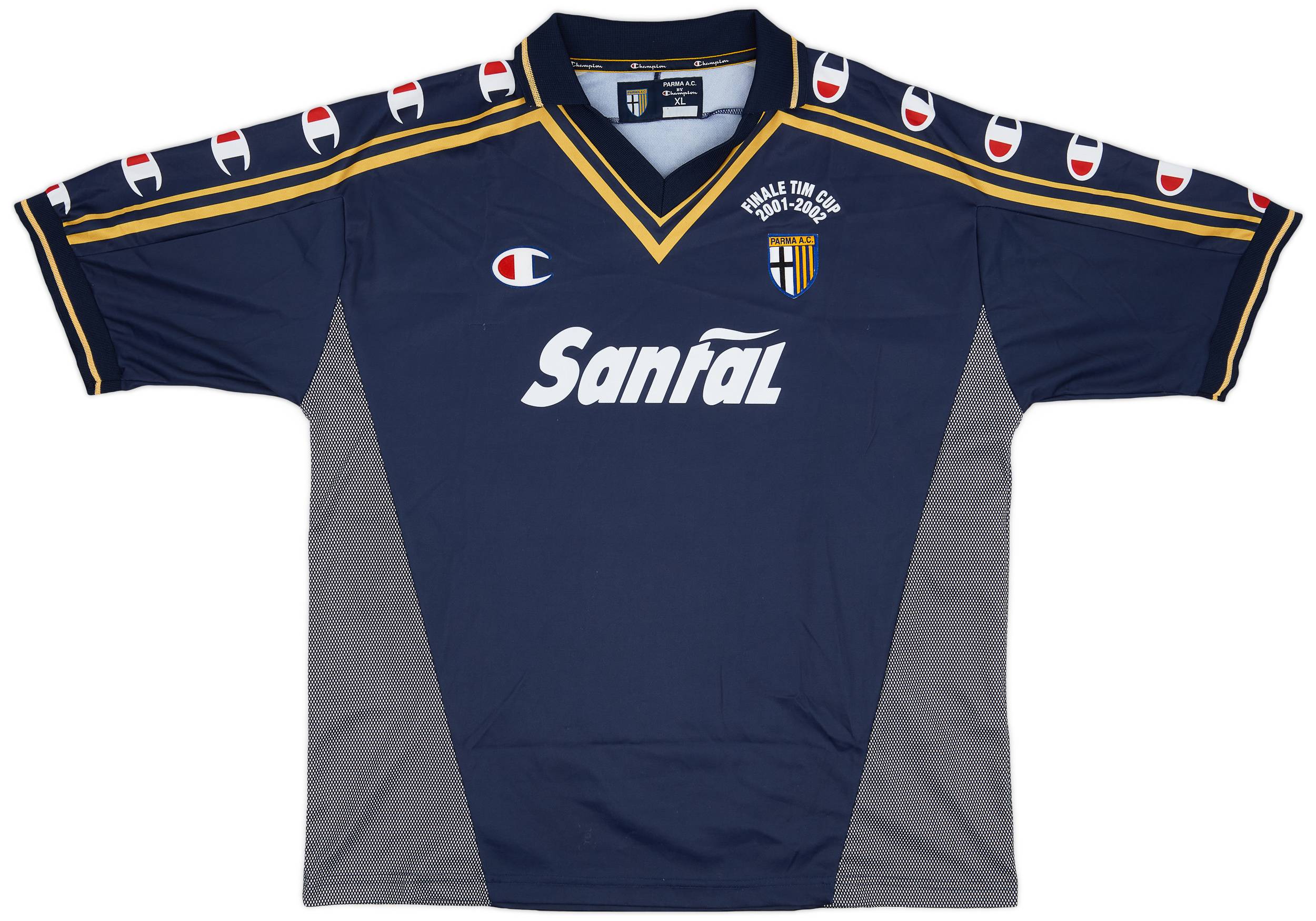 2000-01 Parma 'Signed' Finale TIM Cup Away Shirt - 8/10 - (XL)