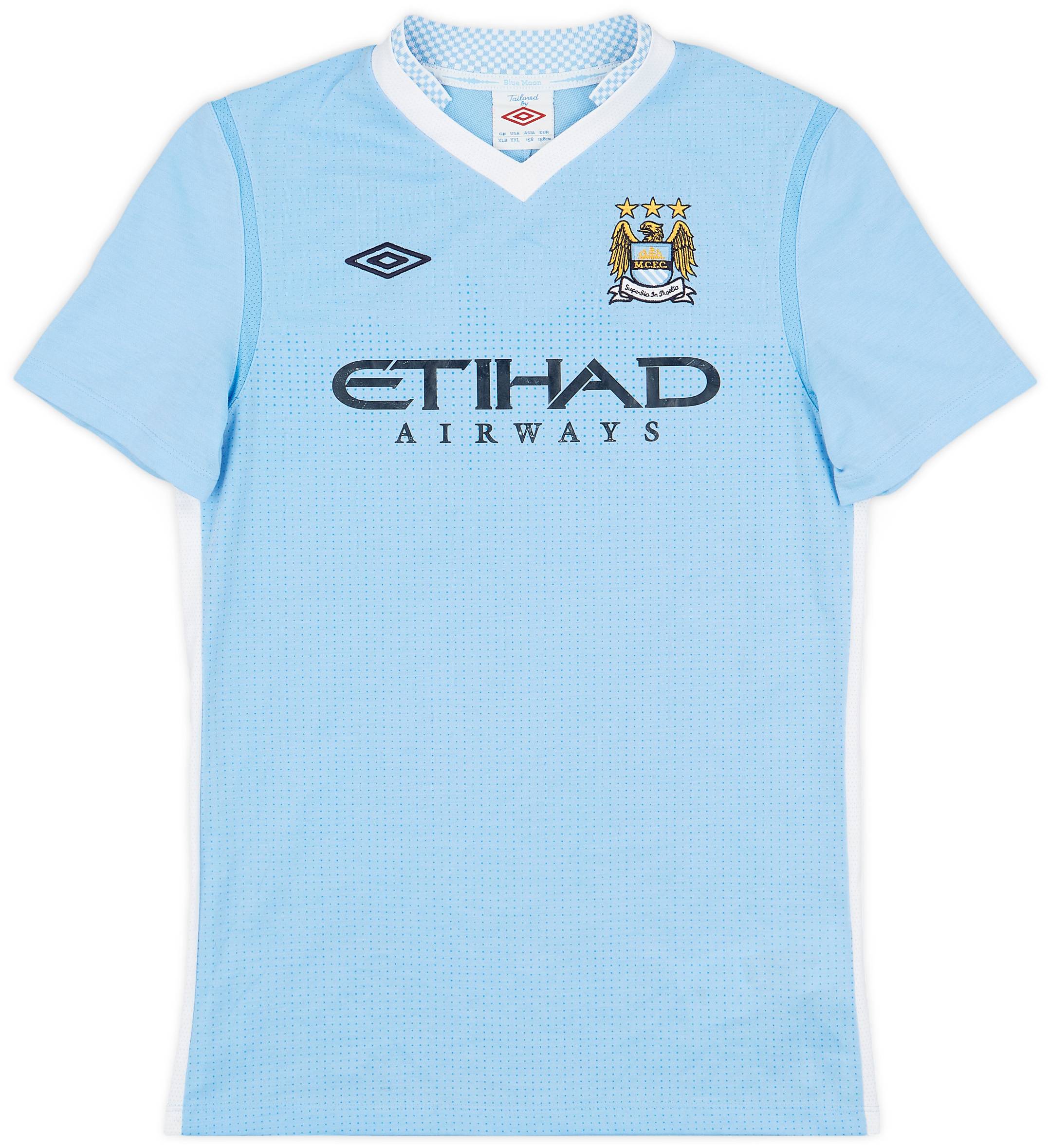 2011-12 Manchester City Home Shirt - 7/10 - (XL.Boys)