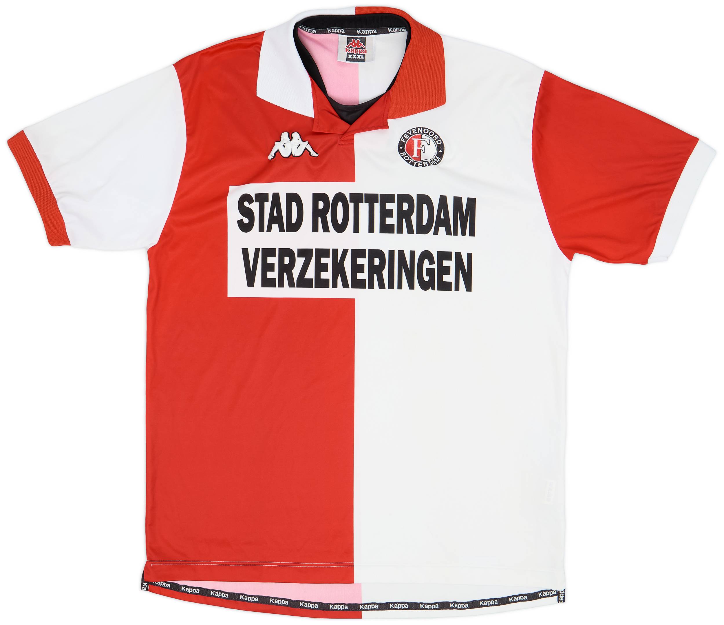 2000-01 Feyenoord Home Shirt - 9/10 - (3XL)