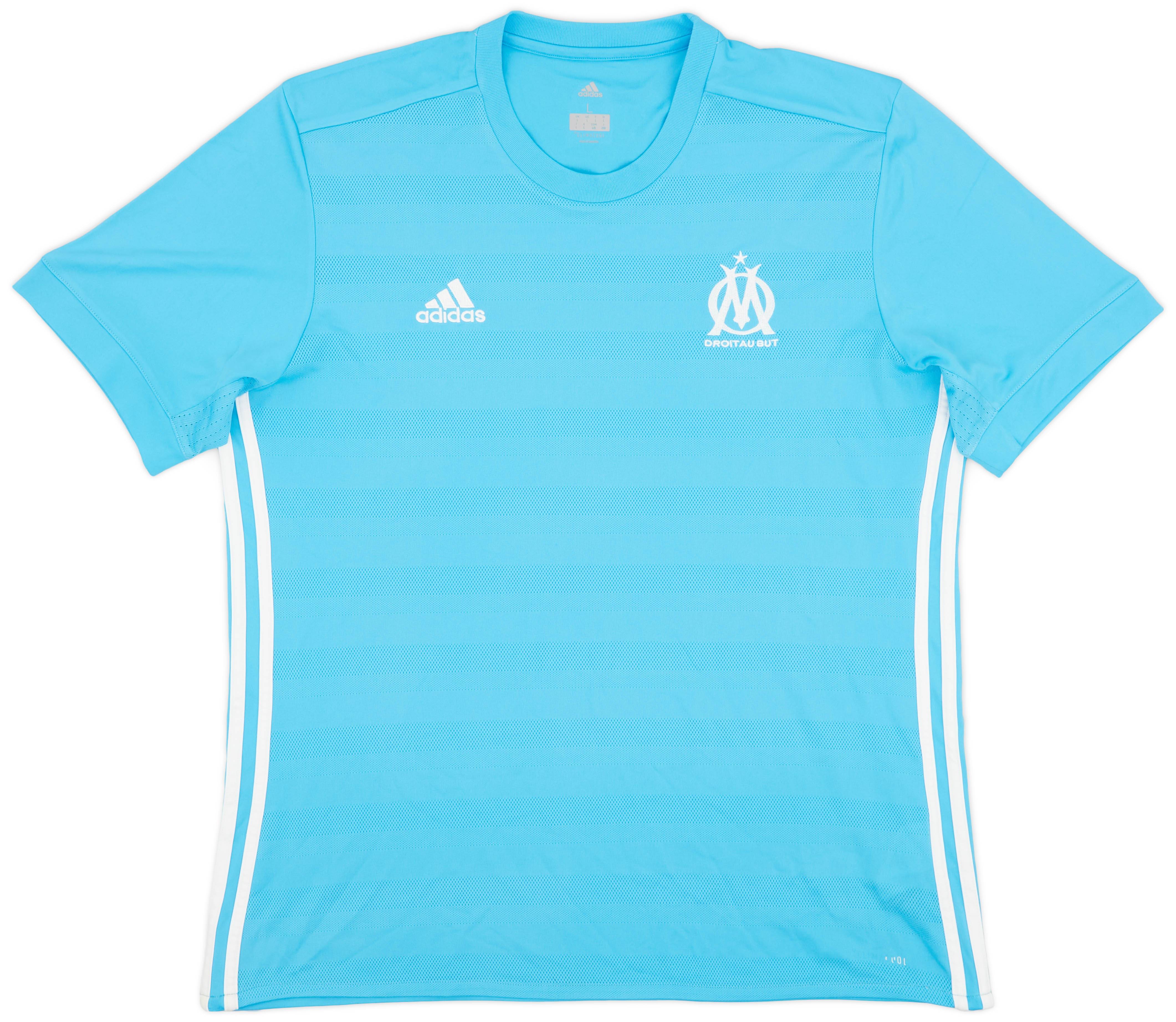 2017 18 Olympique Marseille adidas Training Shirt 9 10 L