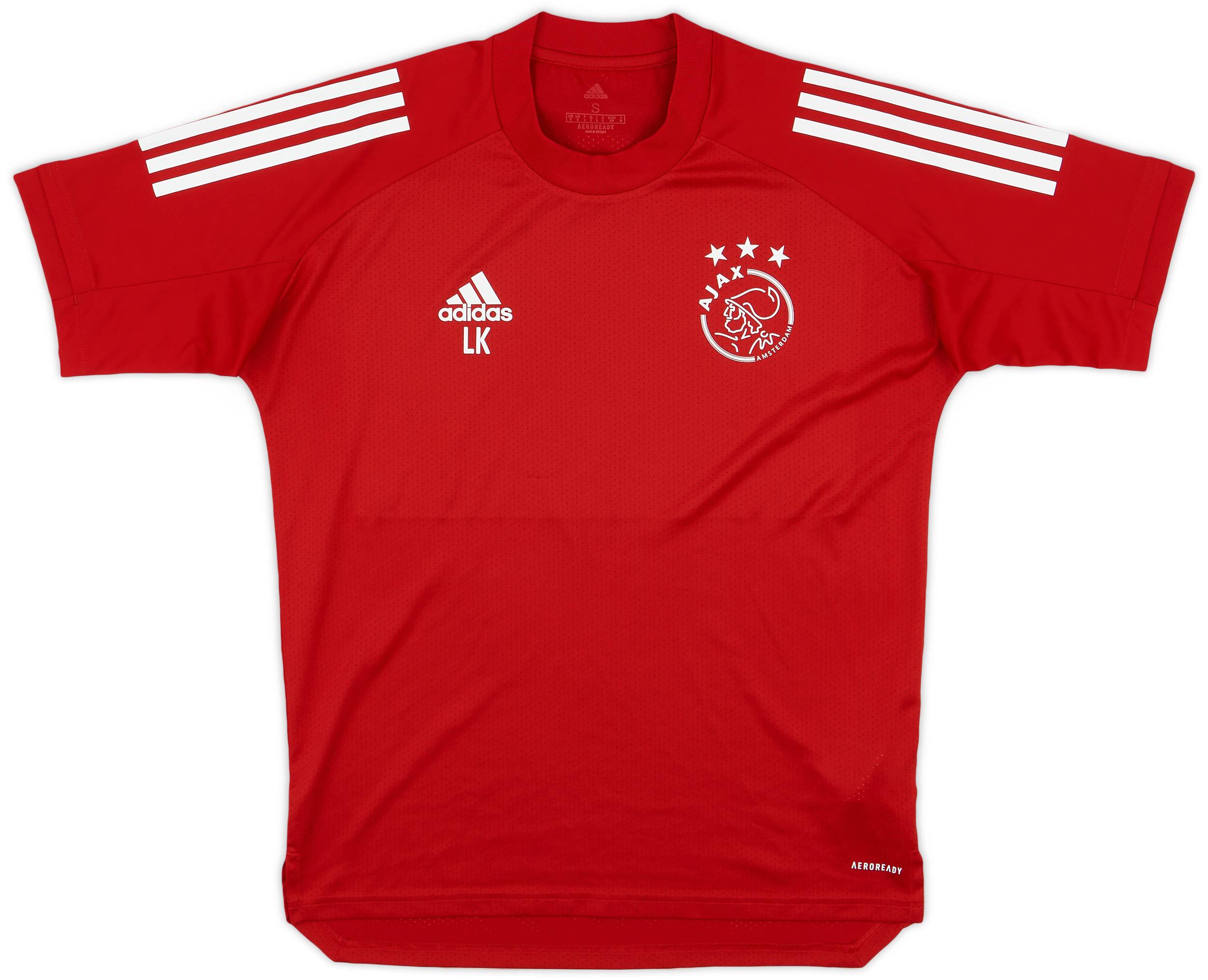 2019-20 Ajax Staff Issue adidas Training Shirt LK - 10/10 - (S)