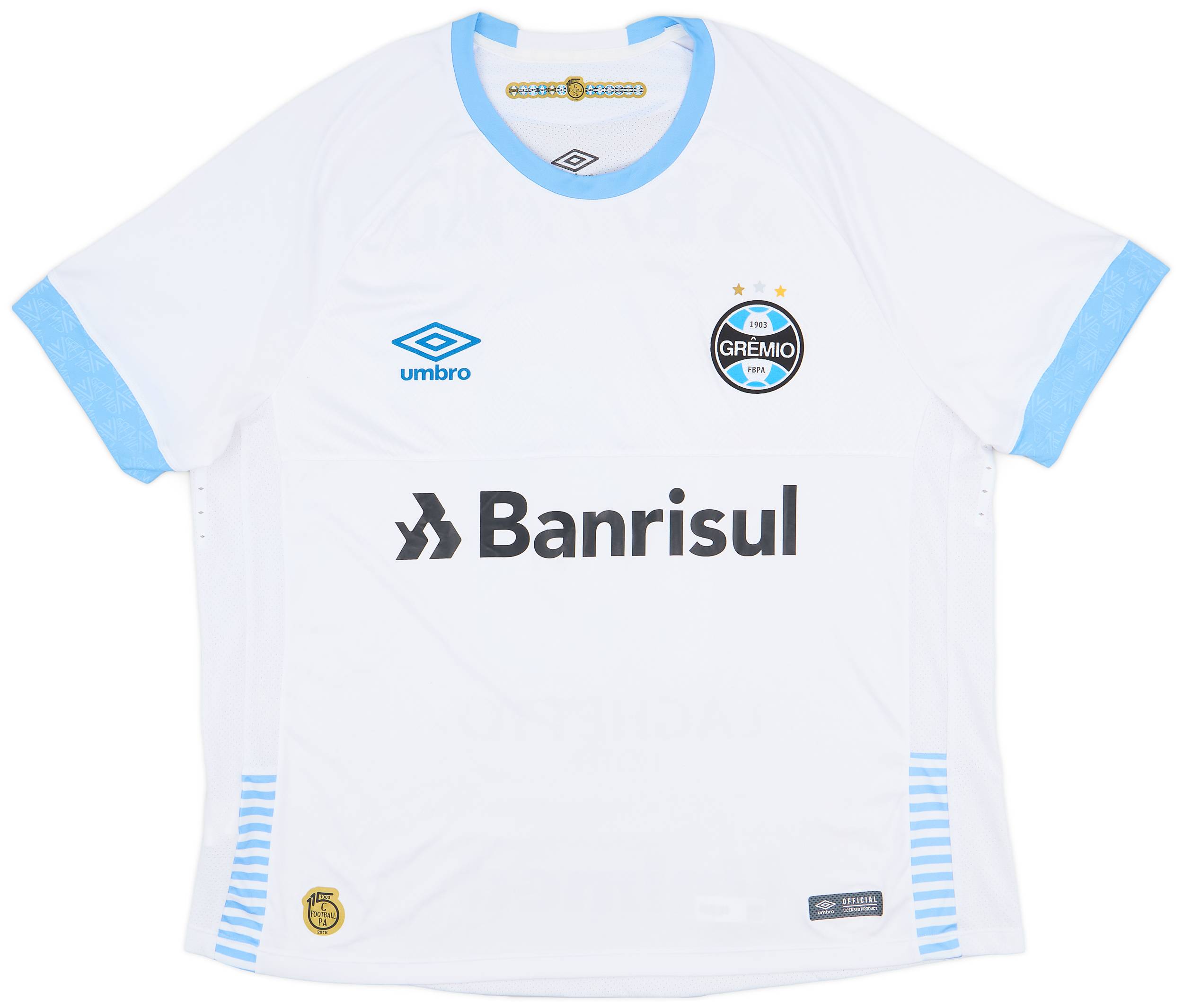 2018-19 Gremio Away Shirt #10 - 8/10 - (XXL)