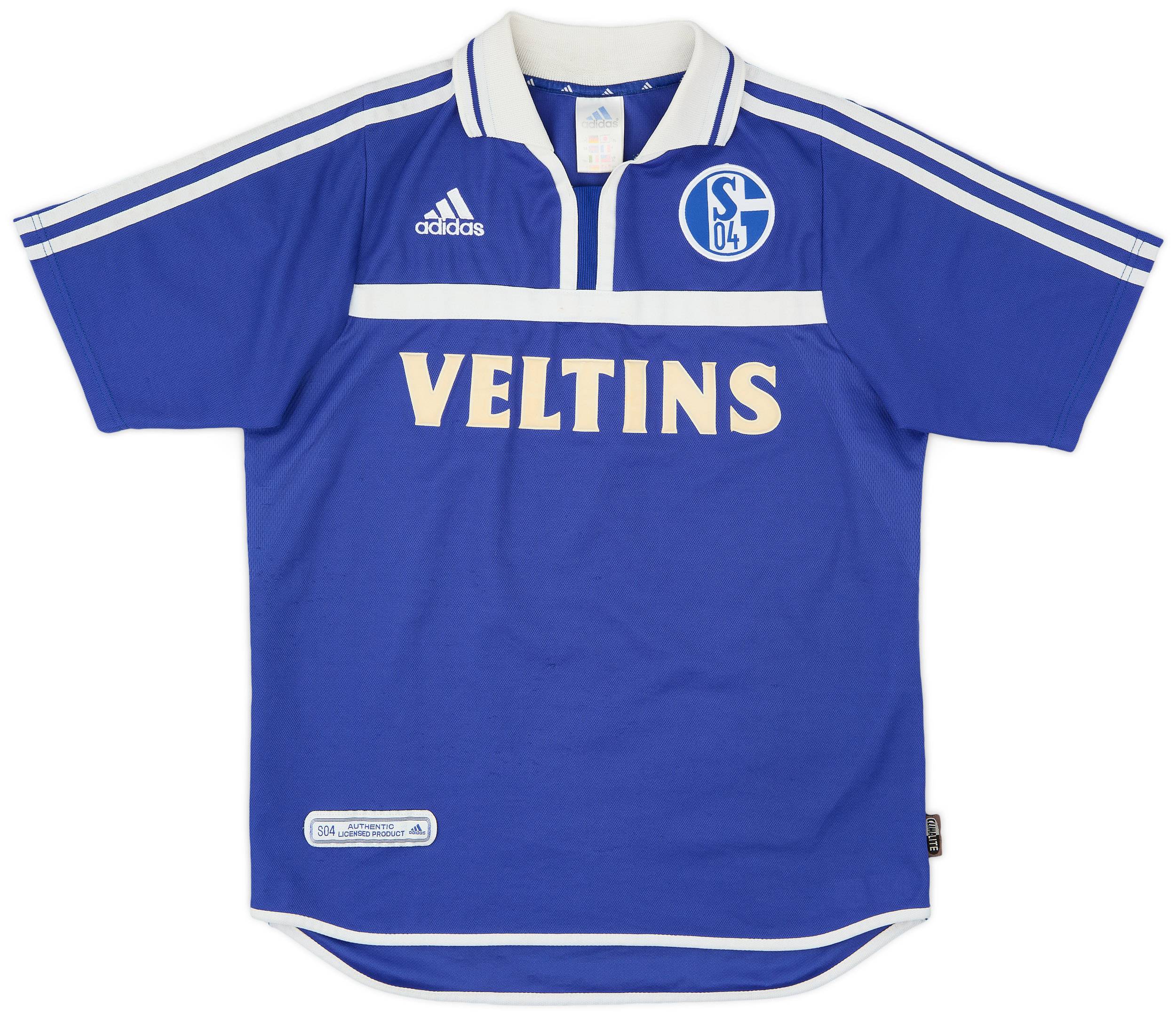 2000-01 Schalke Home Shirt - 5/10 - (XL.Boys)
