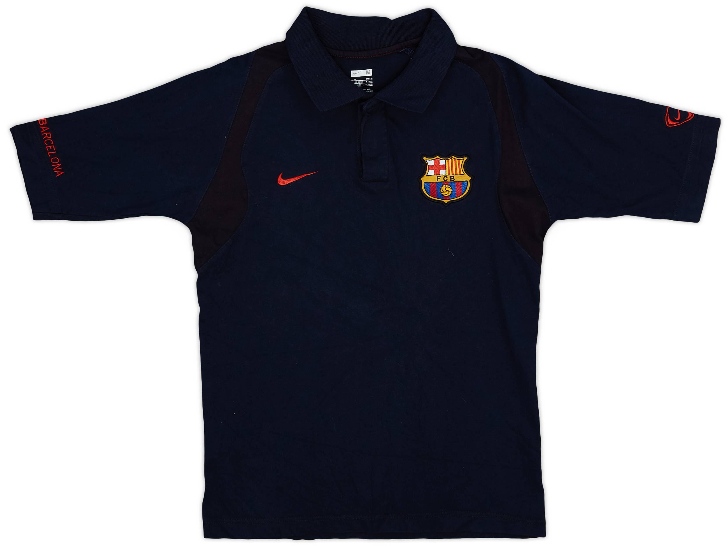 2004-05 Barcelona Nike Polo Shirt - 8/10 - (M)