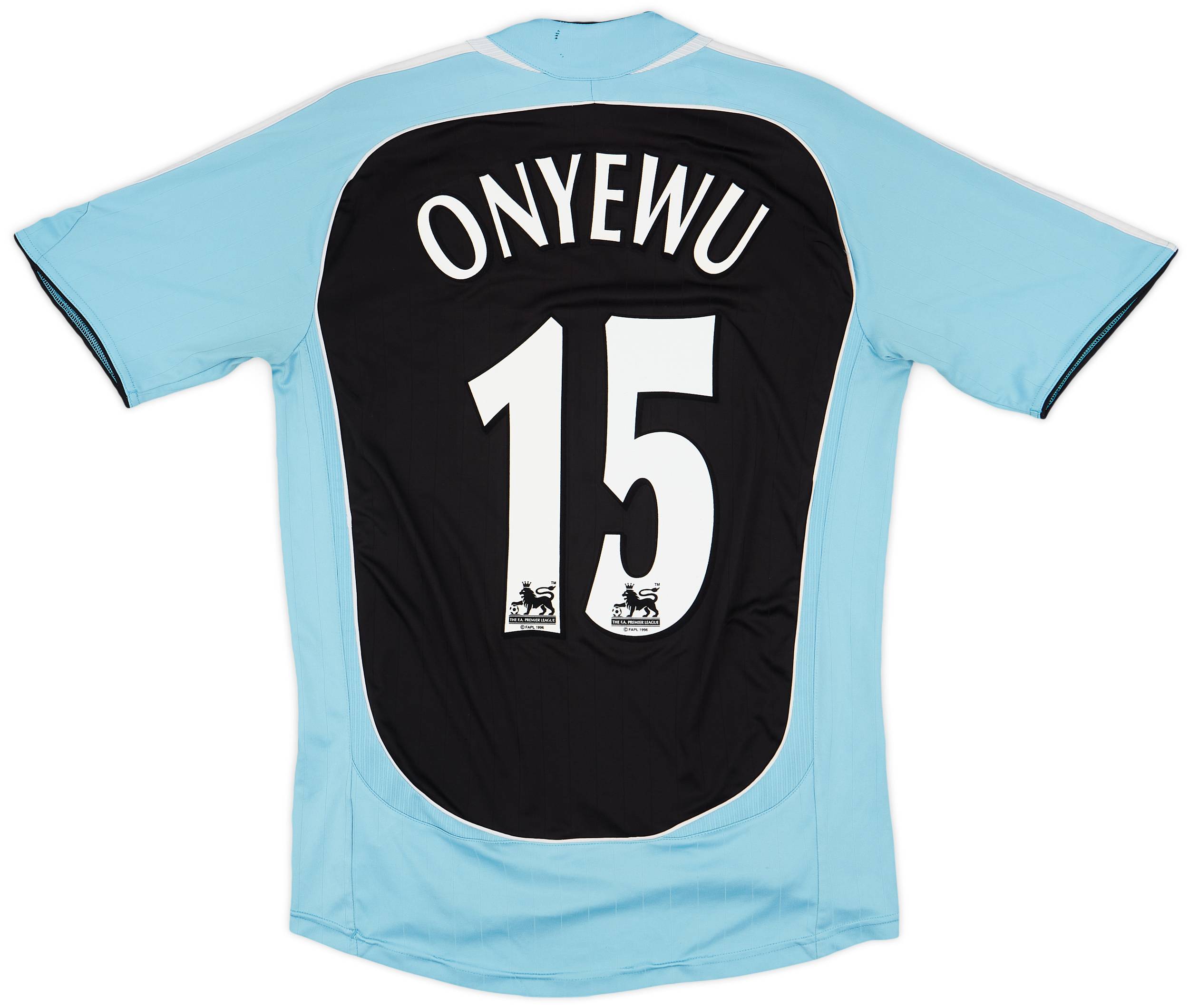 2006-07 Newcastle Third Shirt Onyewu #15 - 6/10 - (M)