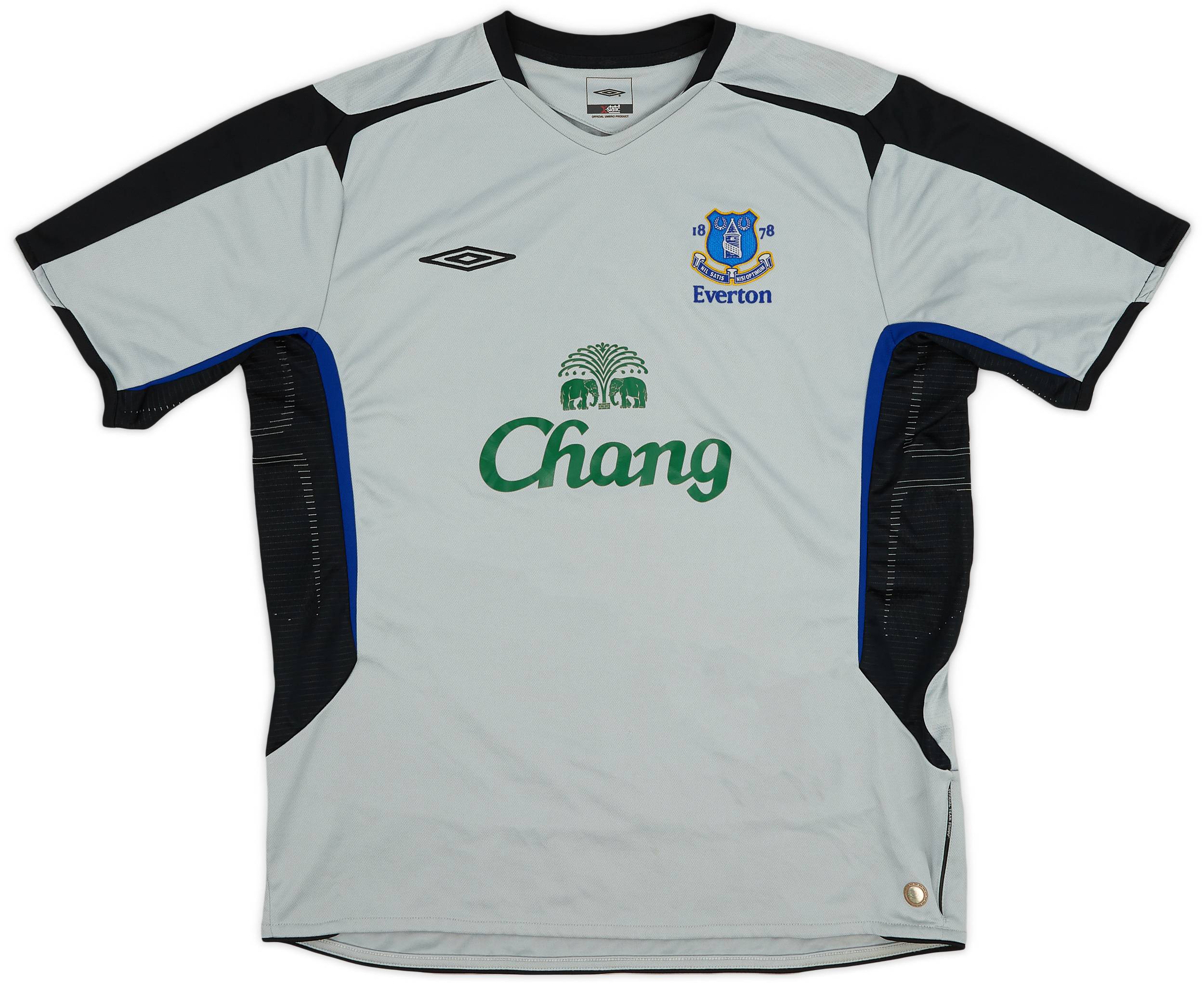 2005-06 Everton Away Shirt - 8/10 - (XL)