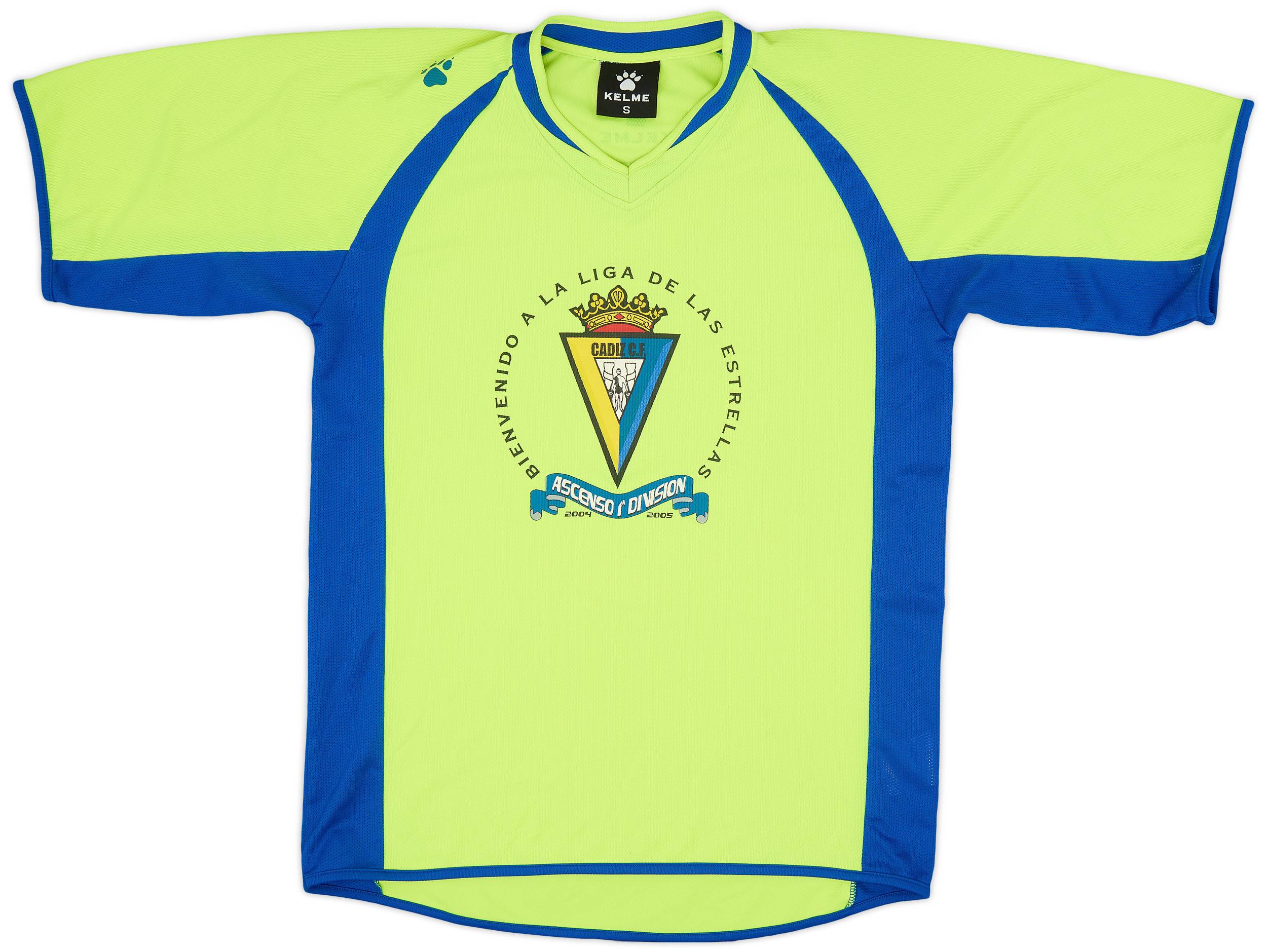2004-05 Cadiz Kelme Training Shirt - 7/10 - (S)
