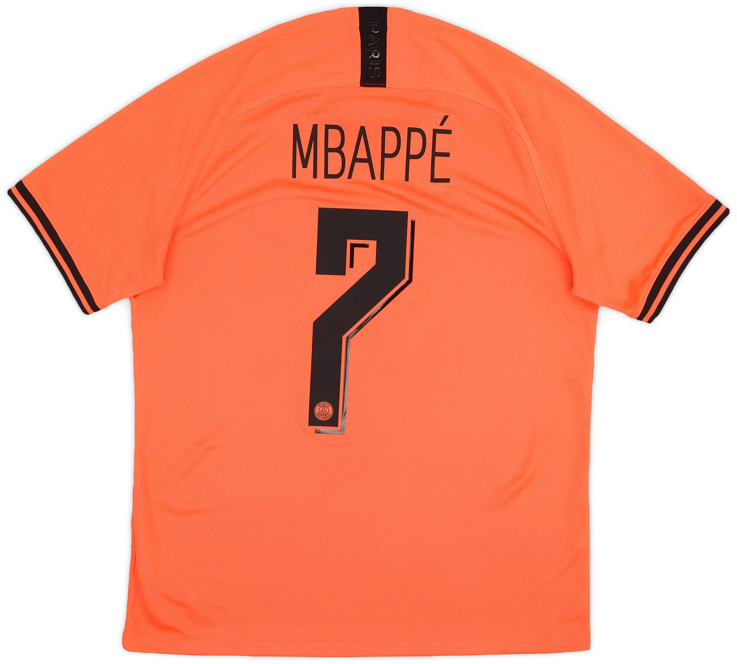 2019-20 Paris Saint-Germain Away Shirt Mbappe #7 - 6/10 - (L)
