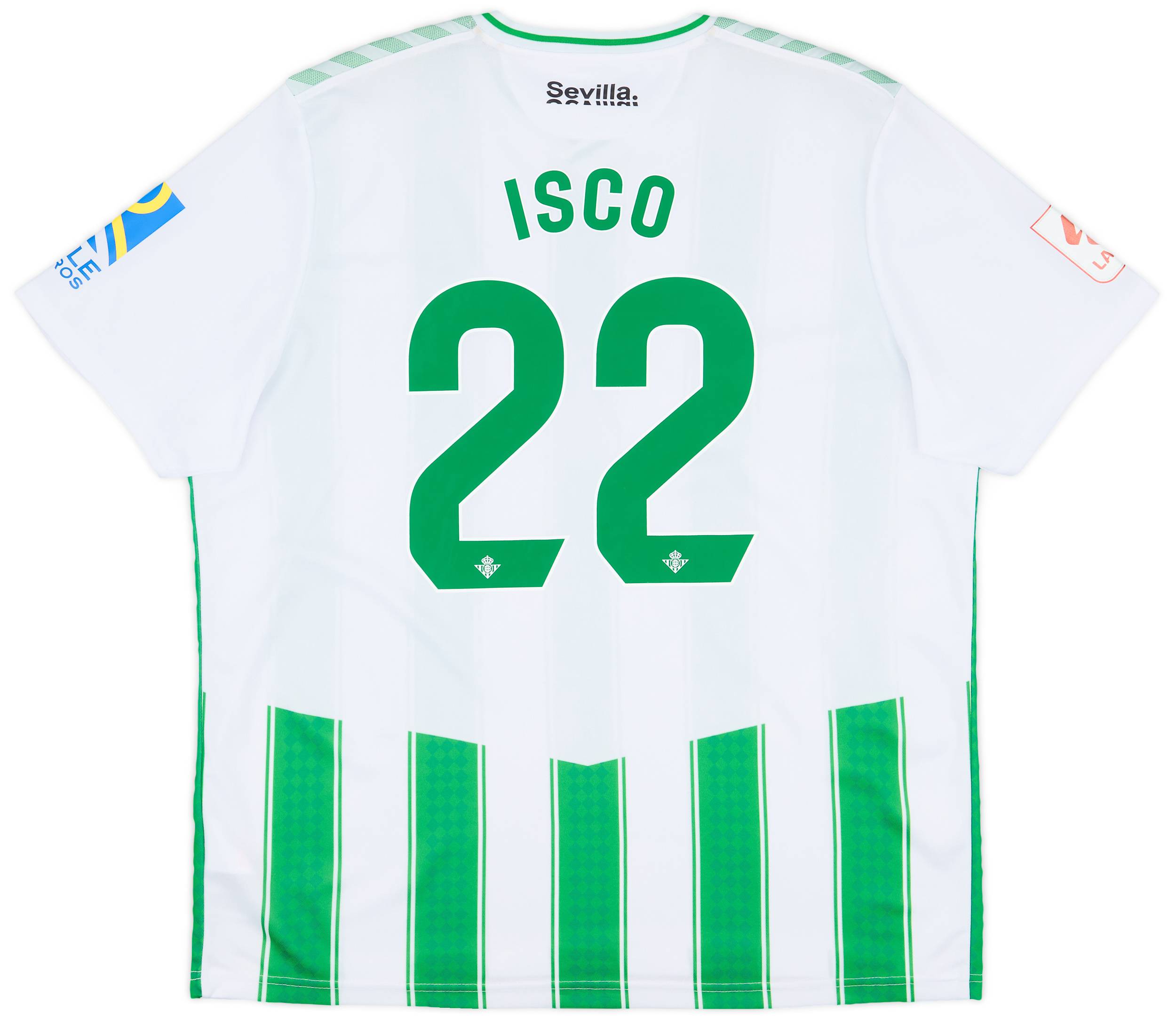 熱い販売 Isco Shirt Home Betis Real 2023-24 #22 (3XL) - 7/10 - ウェア