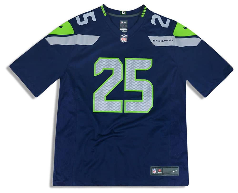 2017 Seattle Seahawks Sherman 25 Nike Game Jersey Home XL As New