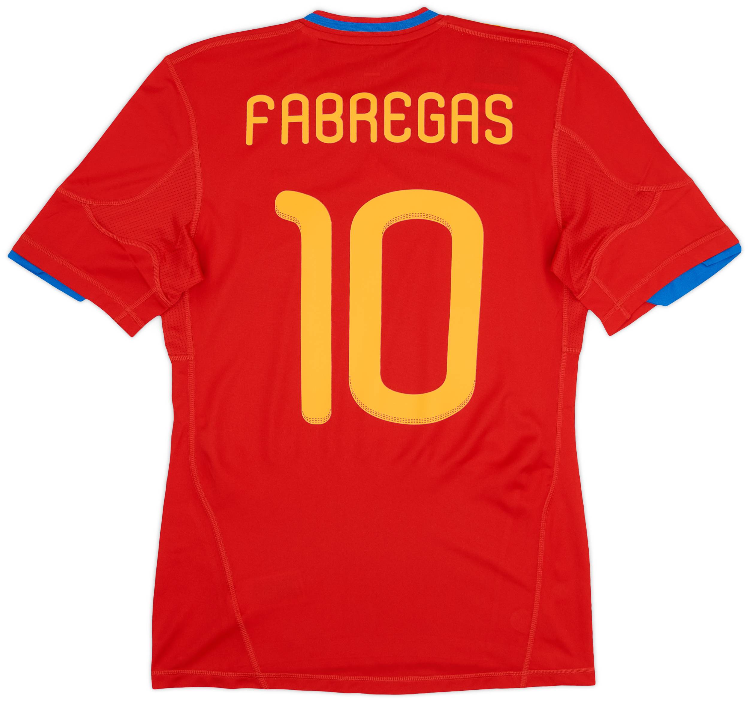 2009-10 Spain Home Shirt Fabregas #10 (S)