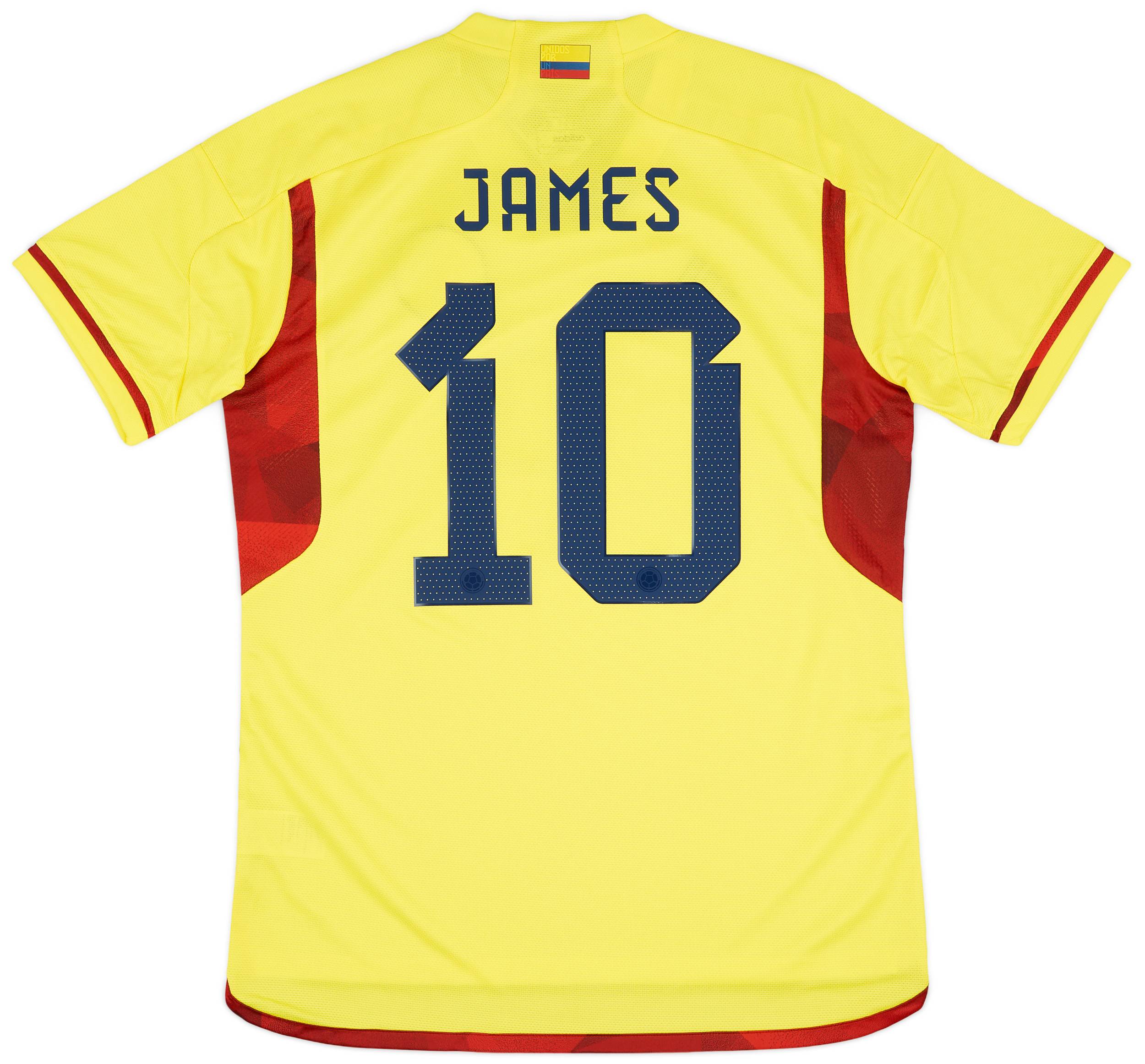 2022-23 Colombia Home Shirt James #10