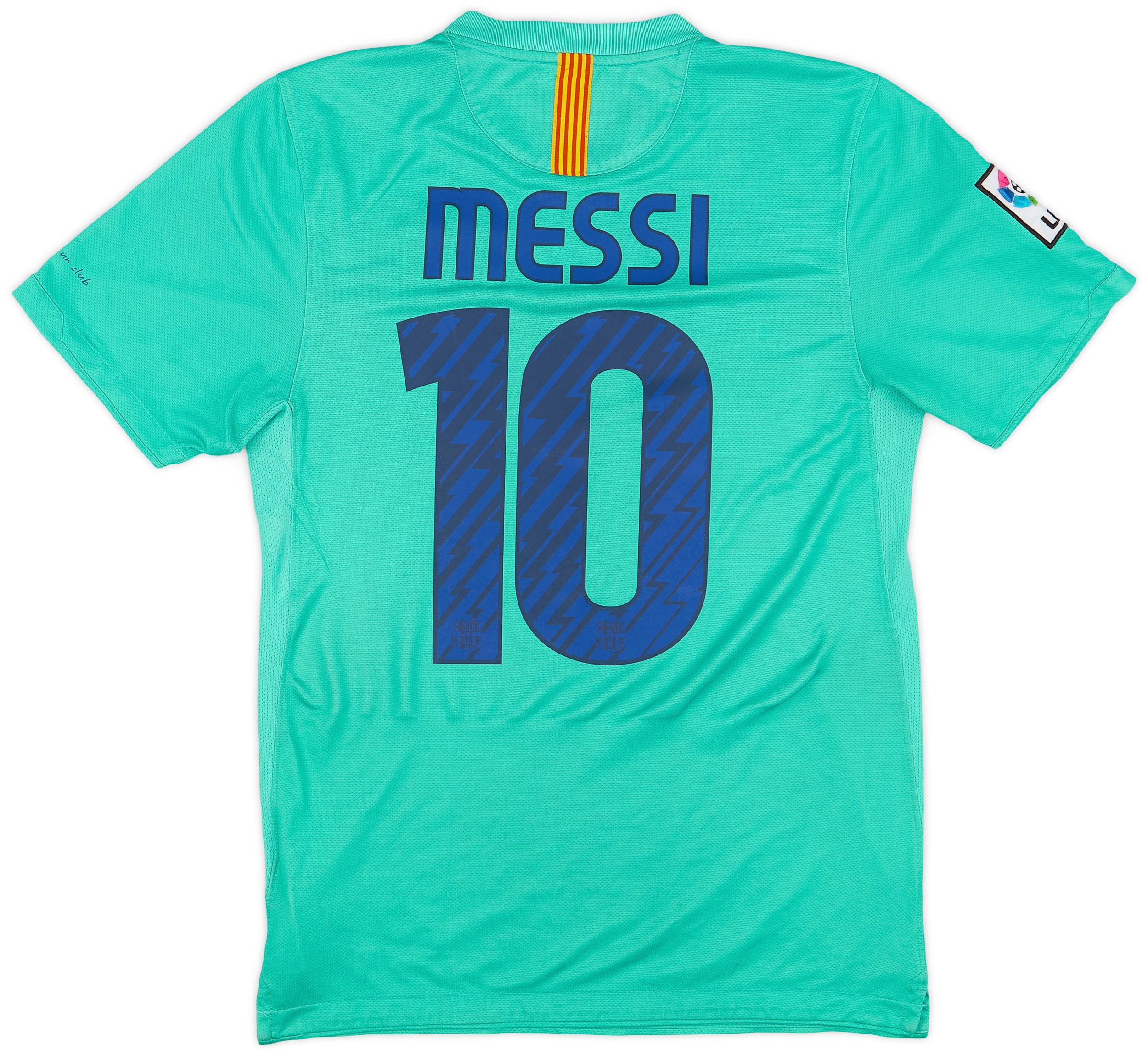 2010-11 Barcelona Away Shirt Messi #10 - 8/10 - (S)