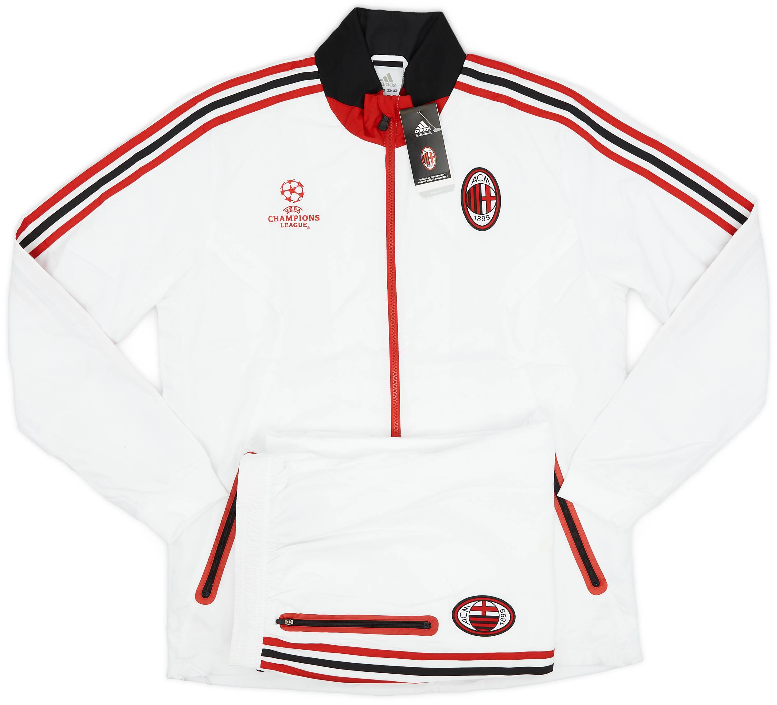 adidas 2010 2011 ACミラン セットアップ XL - メルカリ