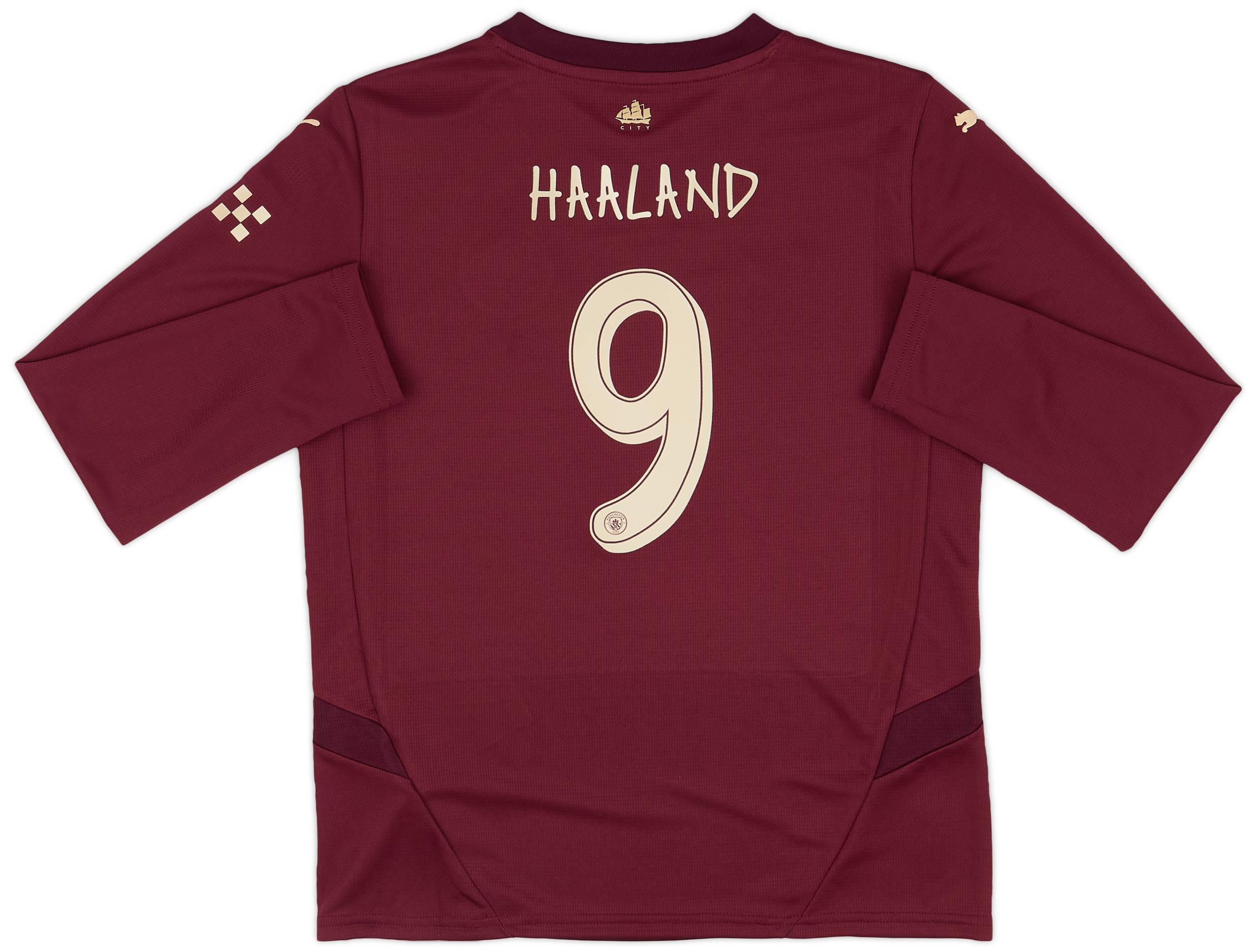 2024-25 Manchester City Third L/S Shirt Haaland #9 (KIDS)