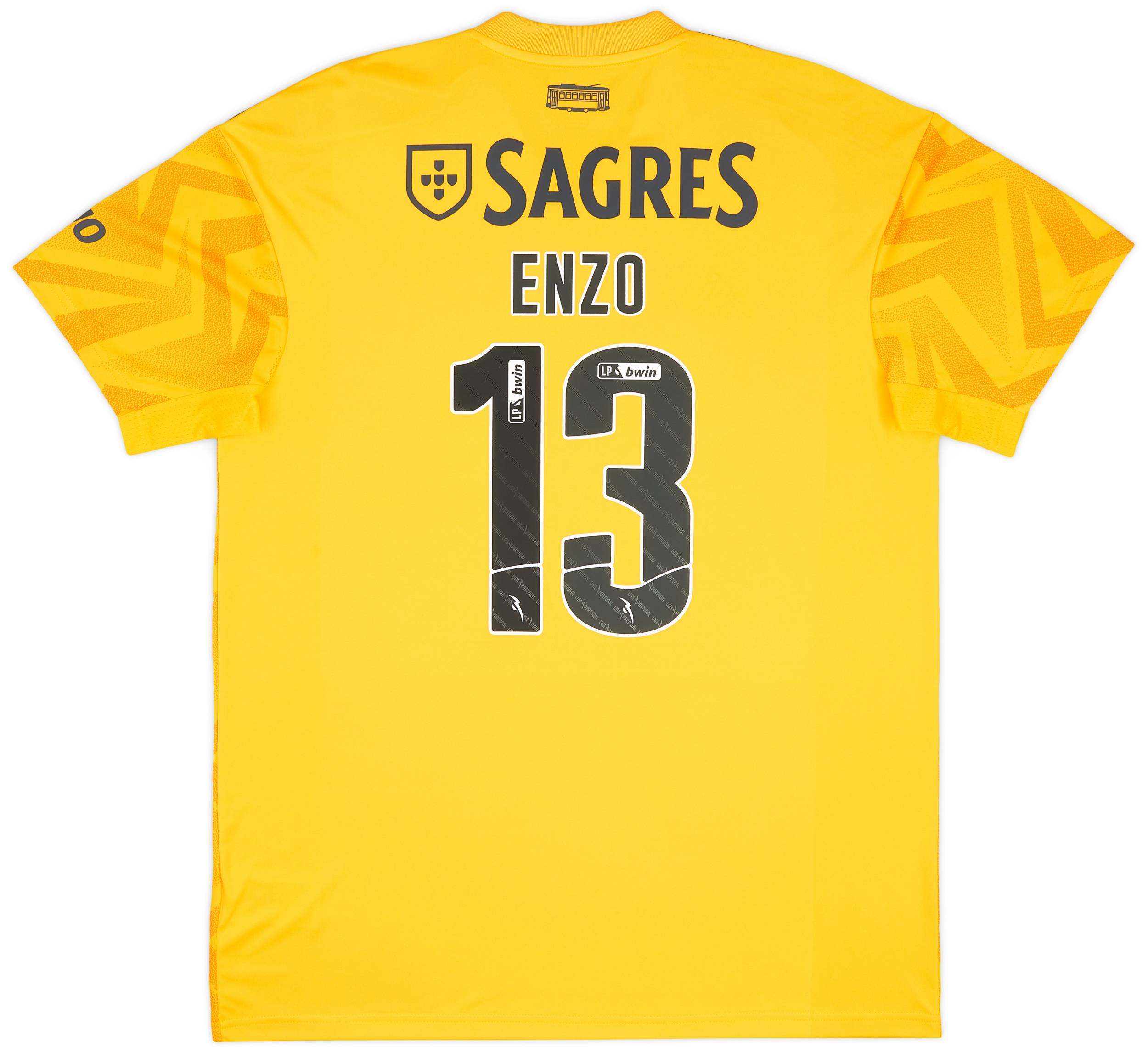 2022-23 Benfica Away Shirt Enzo #13
