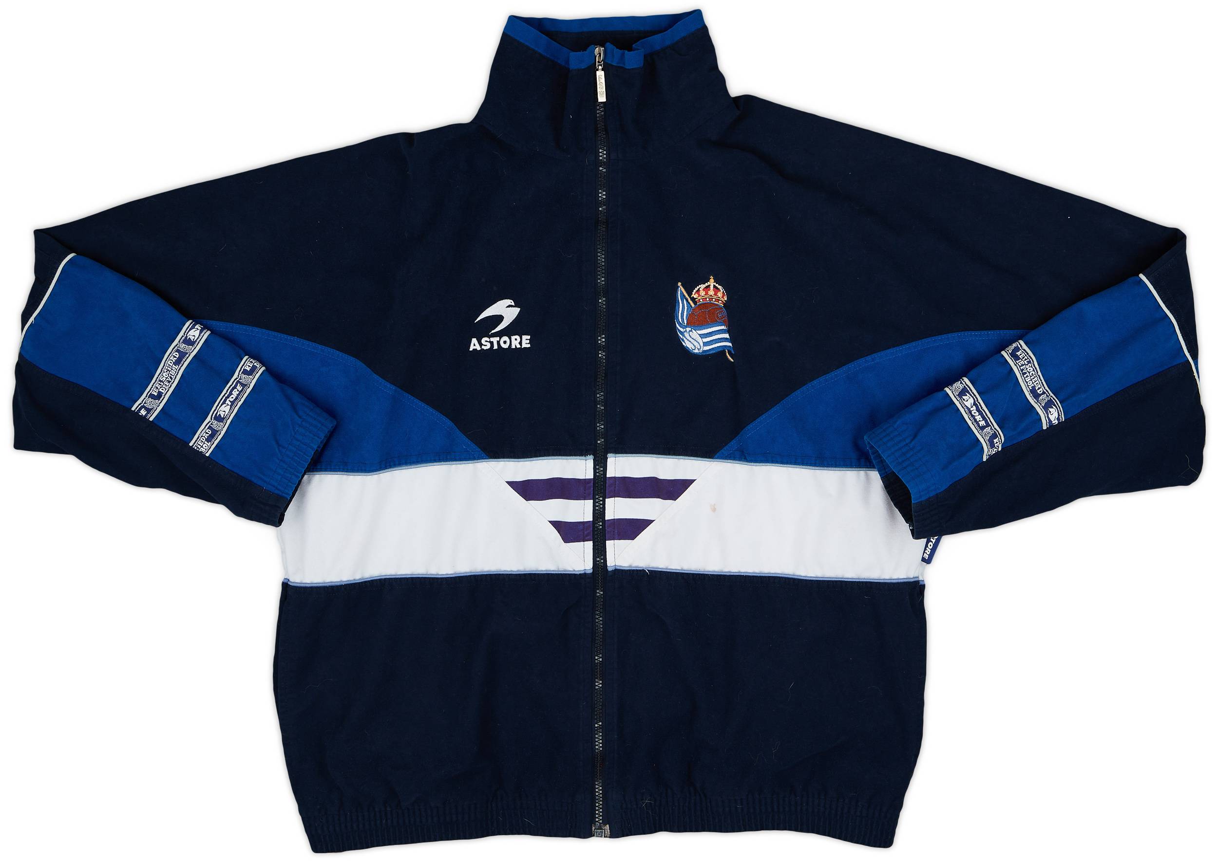 1996-98 Real Sociedad Astore Track Jacket - 8/10 - (XL)