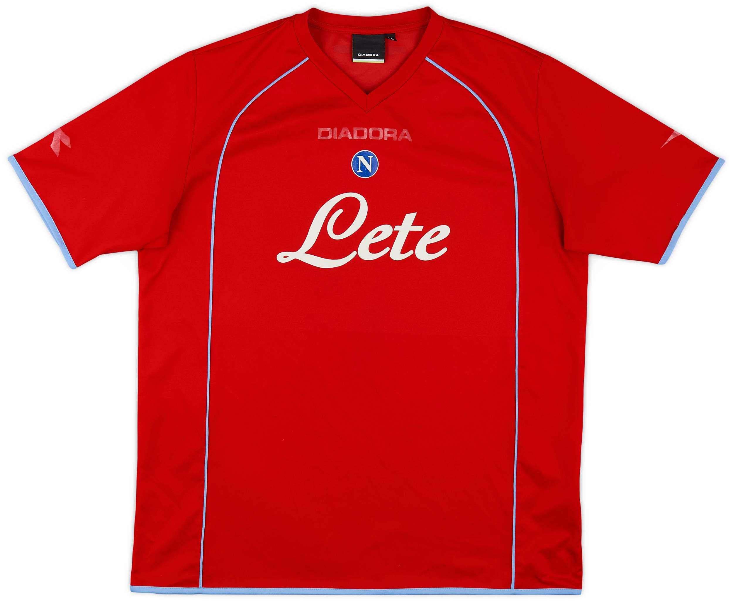 2006-07 Napoli Basic Third Shirt - 5/10 - (XL)