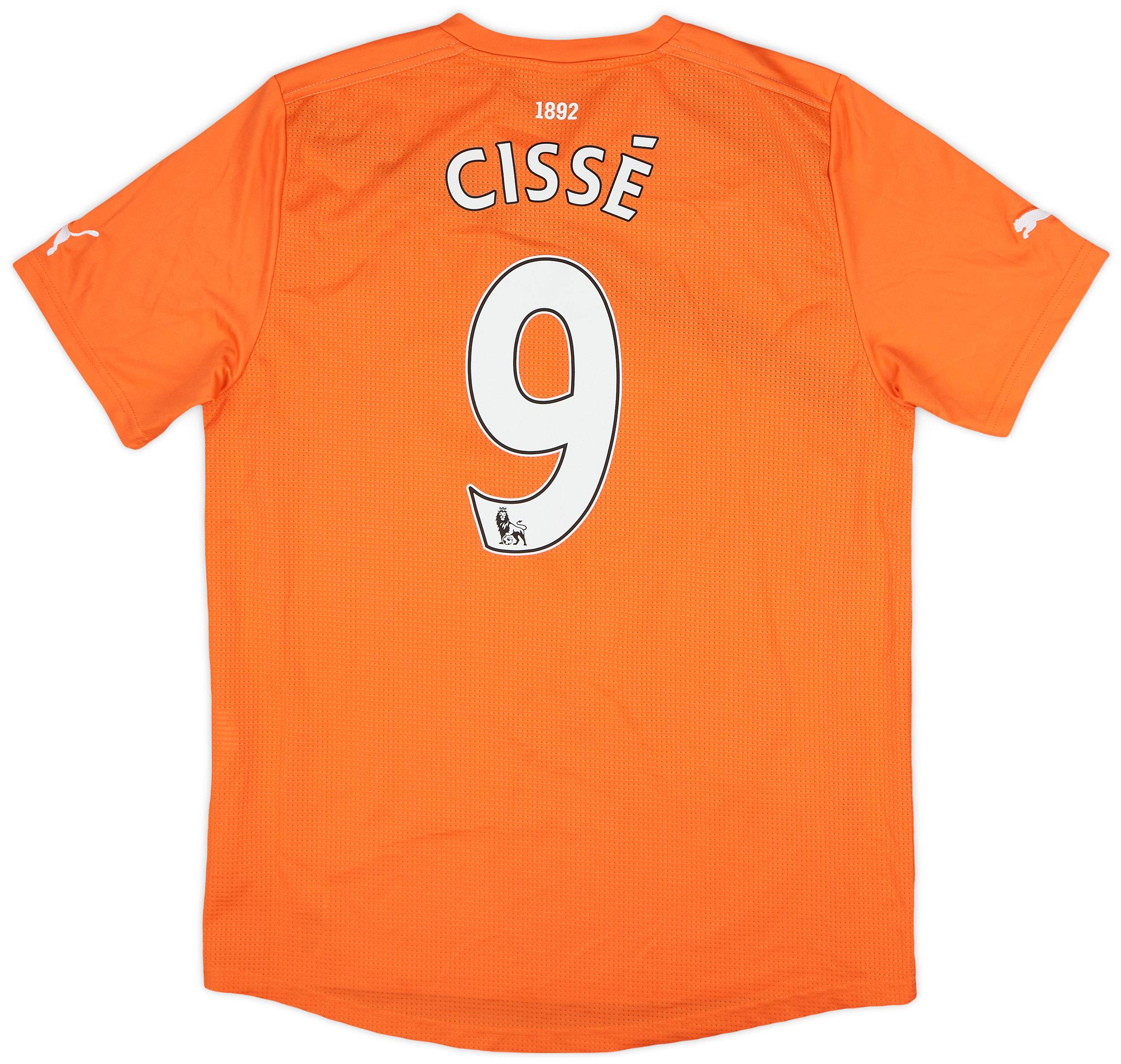 2011-12 Newcastle Away Shirt Cisse #9 - 4/10 - (M)