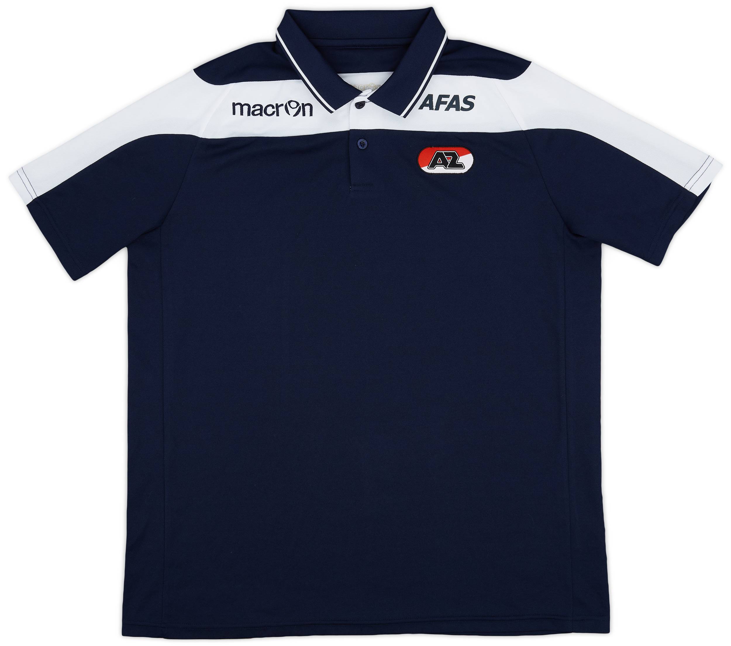 2012-13 AZ Alkmaar Macron Polo Shirt - 9/10 - (L)