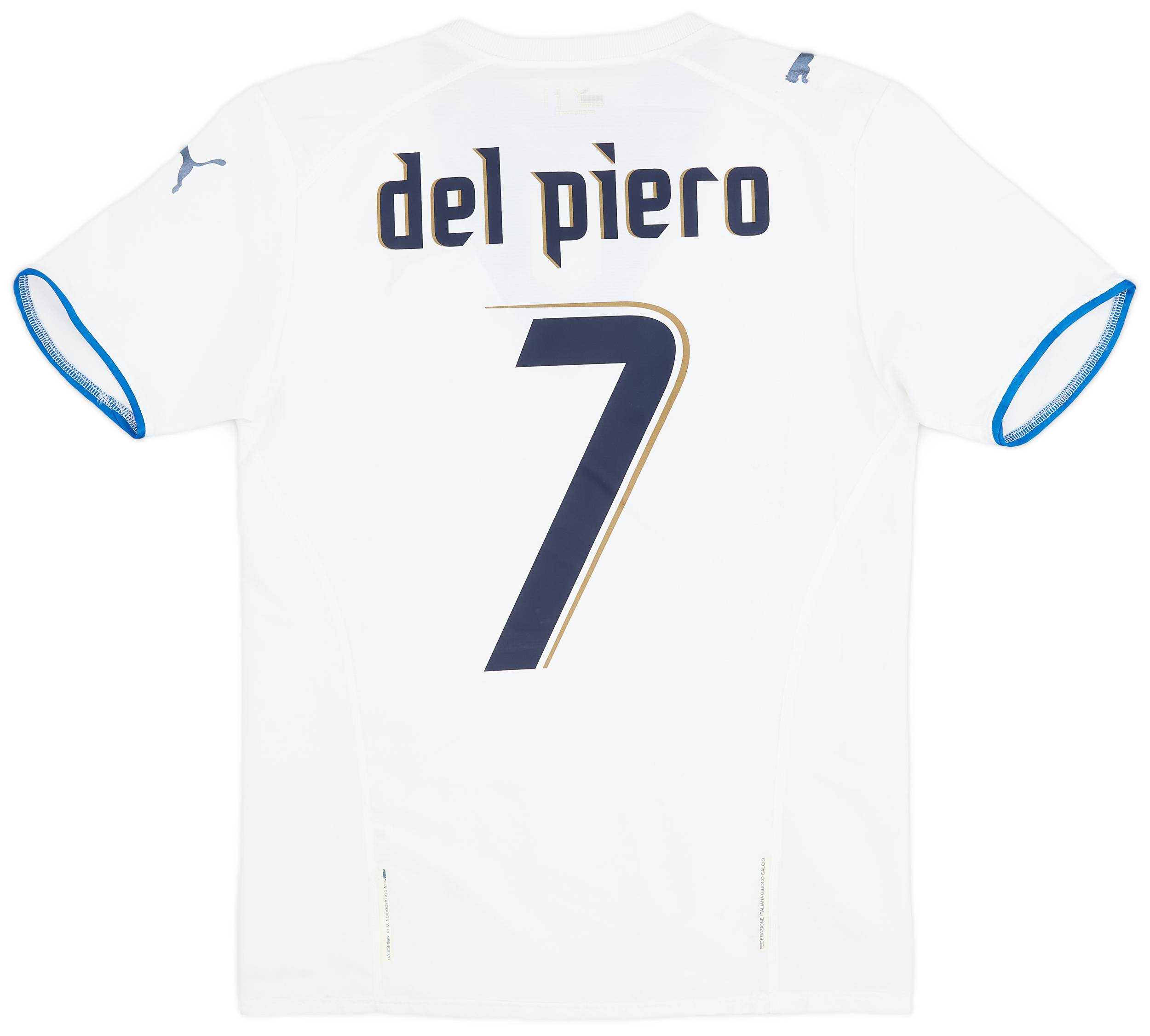 2006 Italy Away Shirt Del Piero #7 - 5/10 - (S)