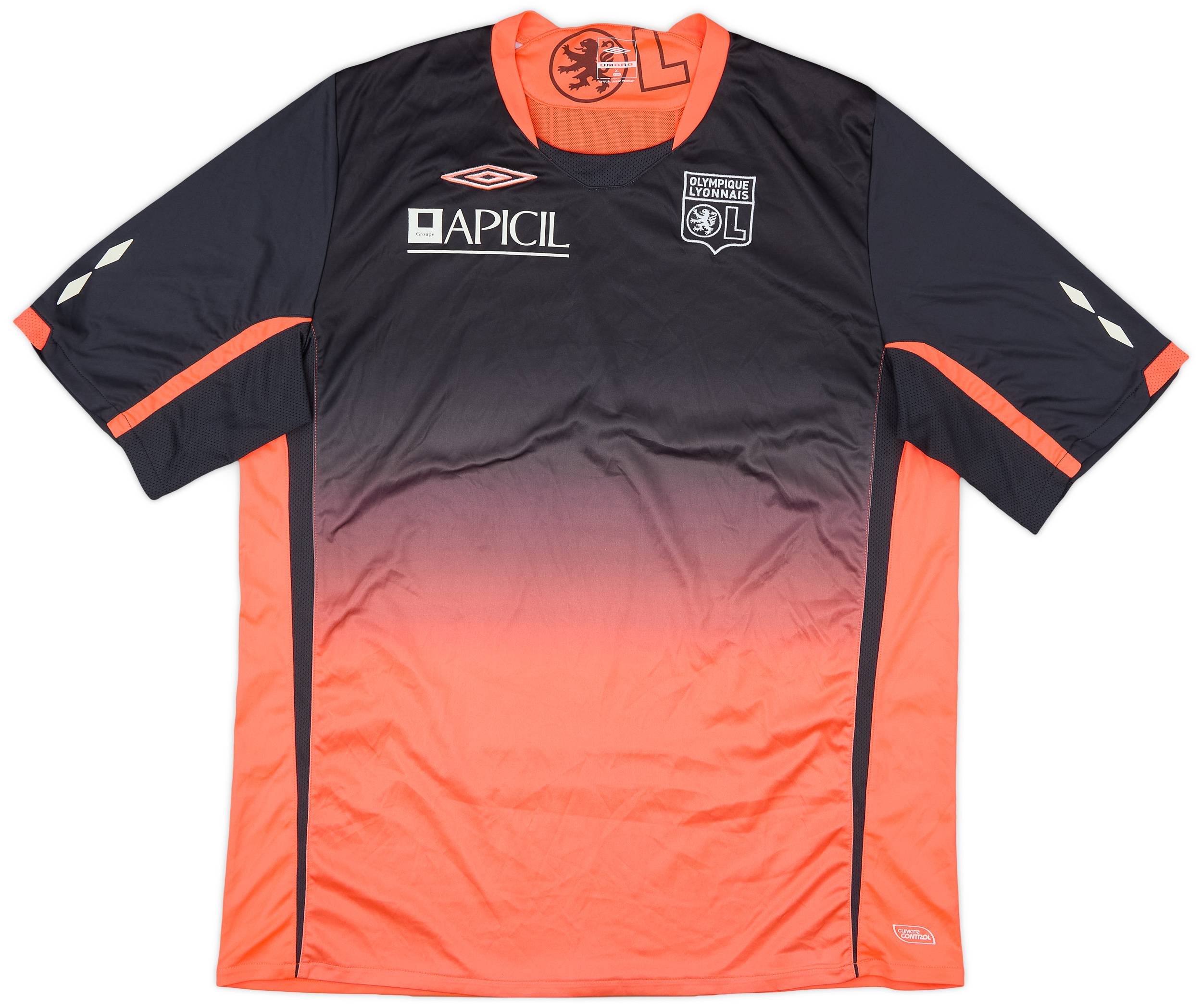 2009-10 Lyon Away Shirt - 9/10 - (XL)