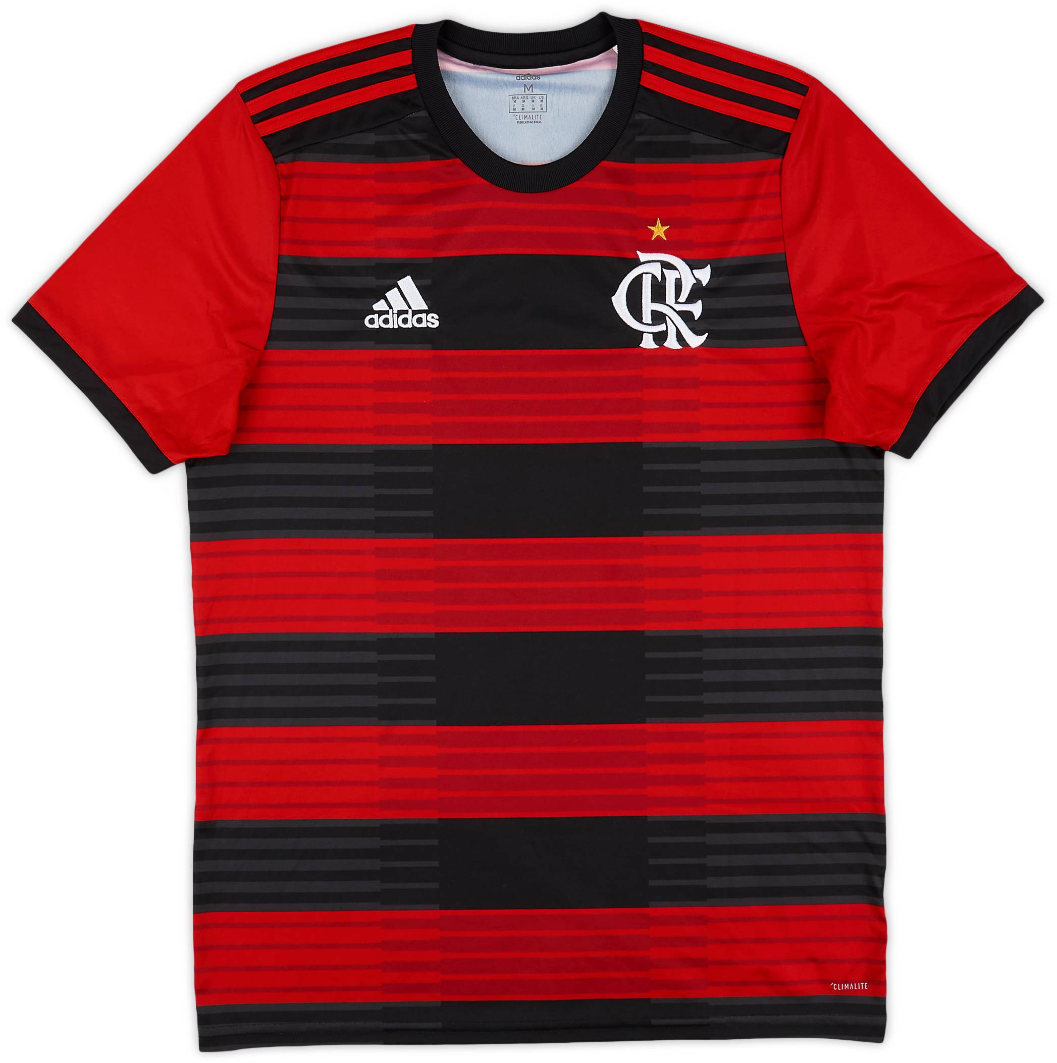2018-19 Flamengo Home Shirt - 8/10 - (M)