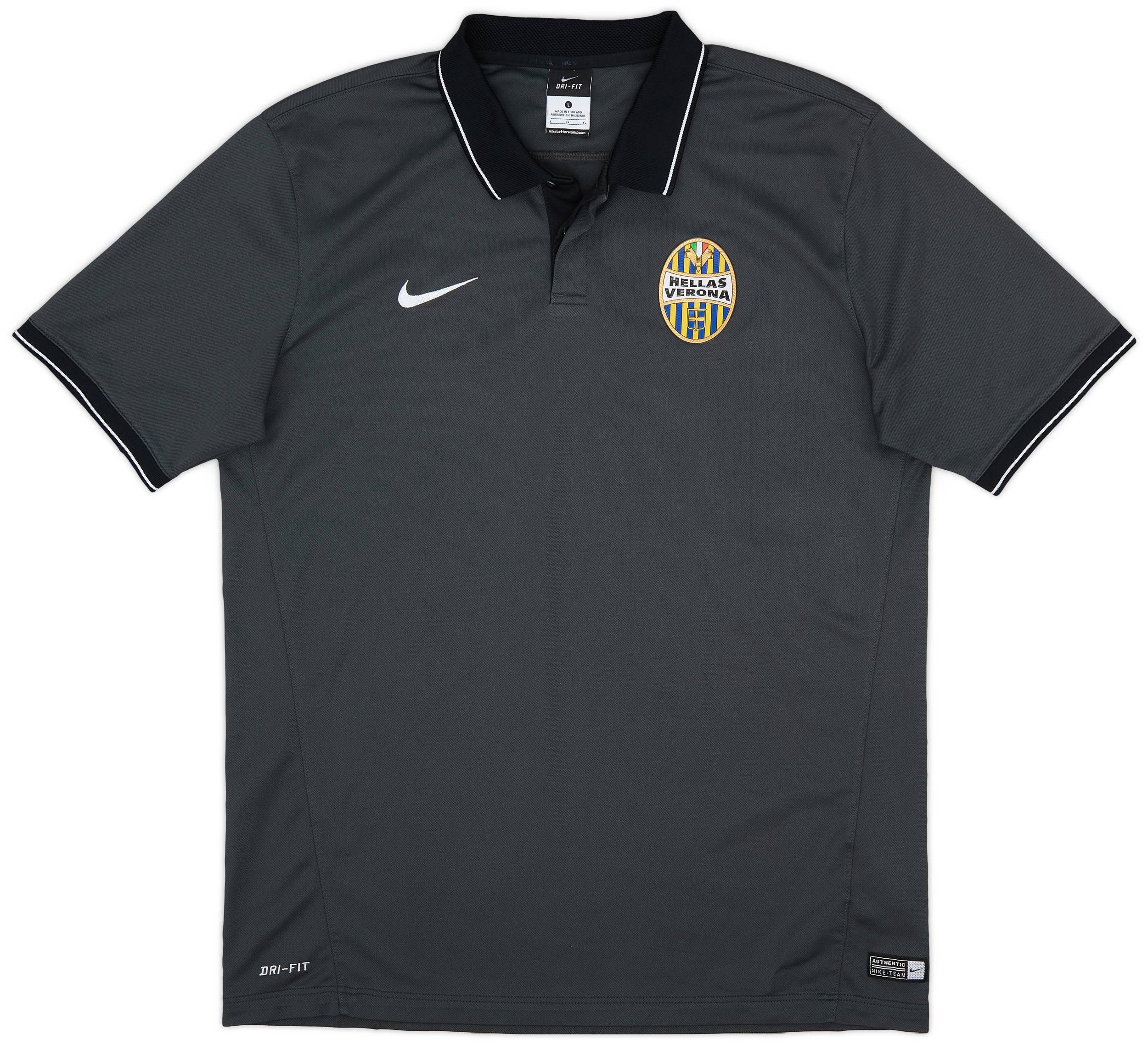 2014-15 Hellas Verona Nike Polo Shirt - 8/10 - (L)