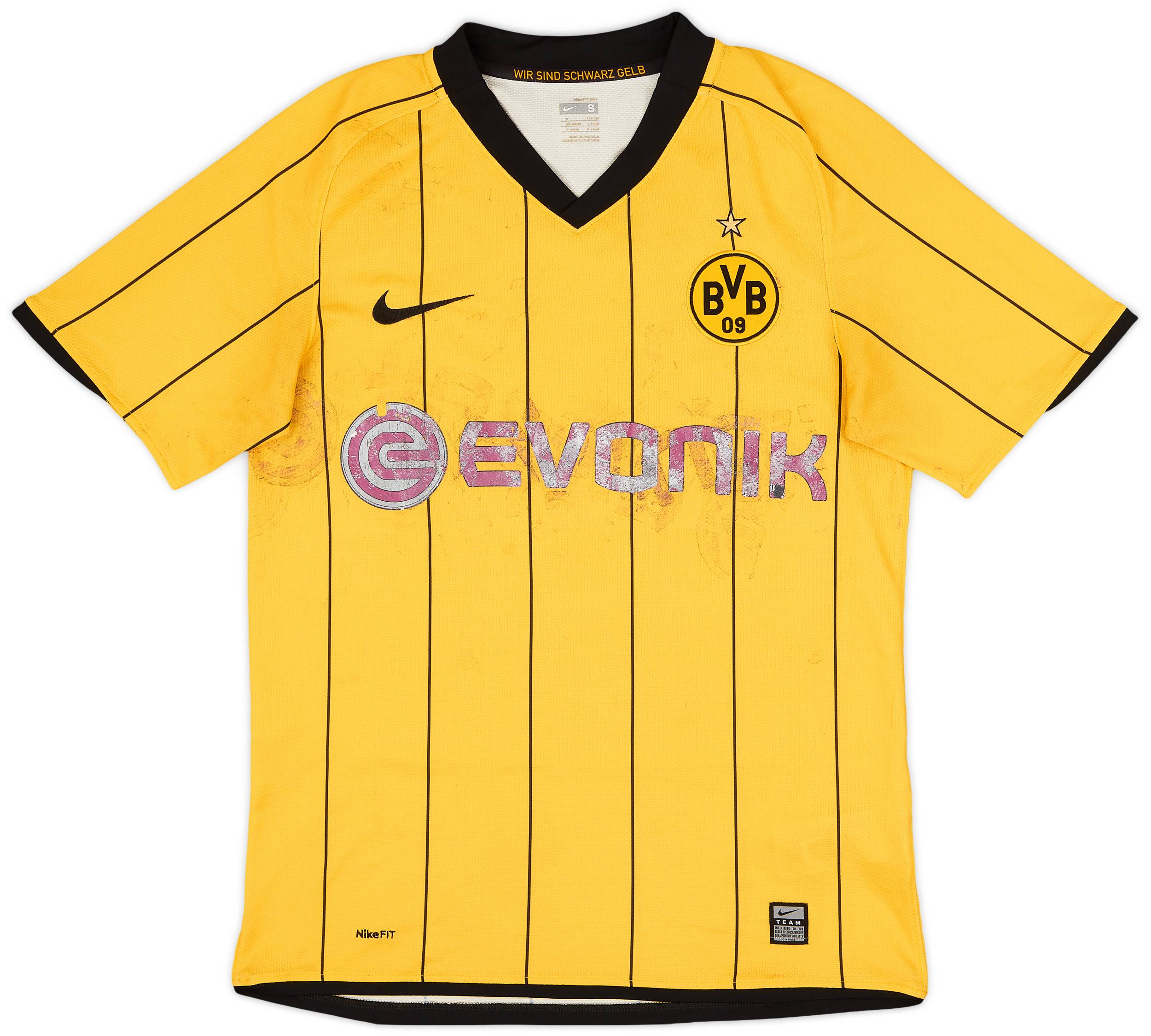 2008-09 Borussia Dortmund Home Shirt - 3/10 - (S)