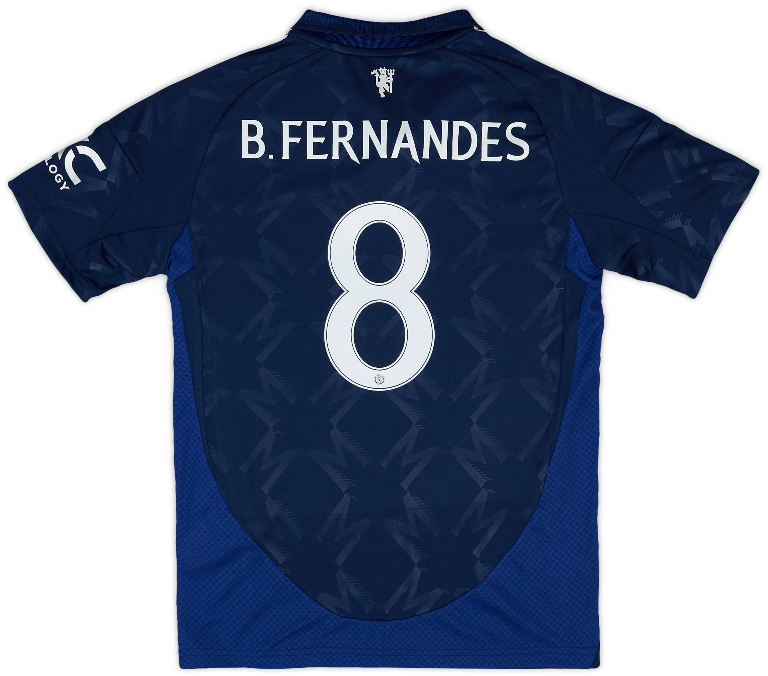 2024-25 Manchester United Away Shirt B.Fernandes #8 (KIDS)