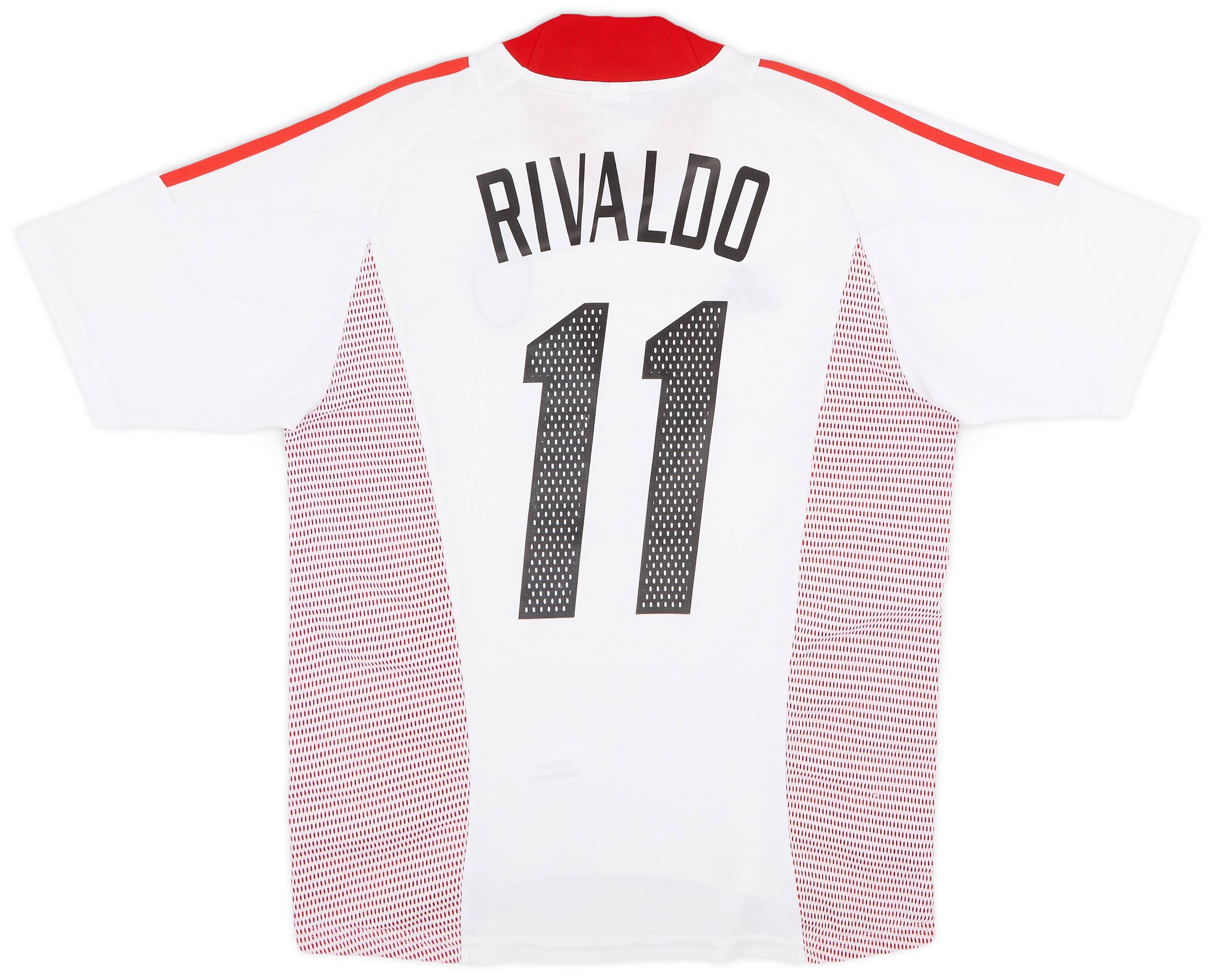 2002-03 AC Milan Away Shirt Rivaldo #11 - 6/10 - (M)