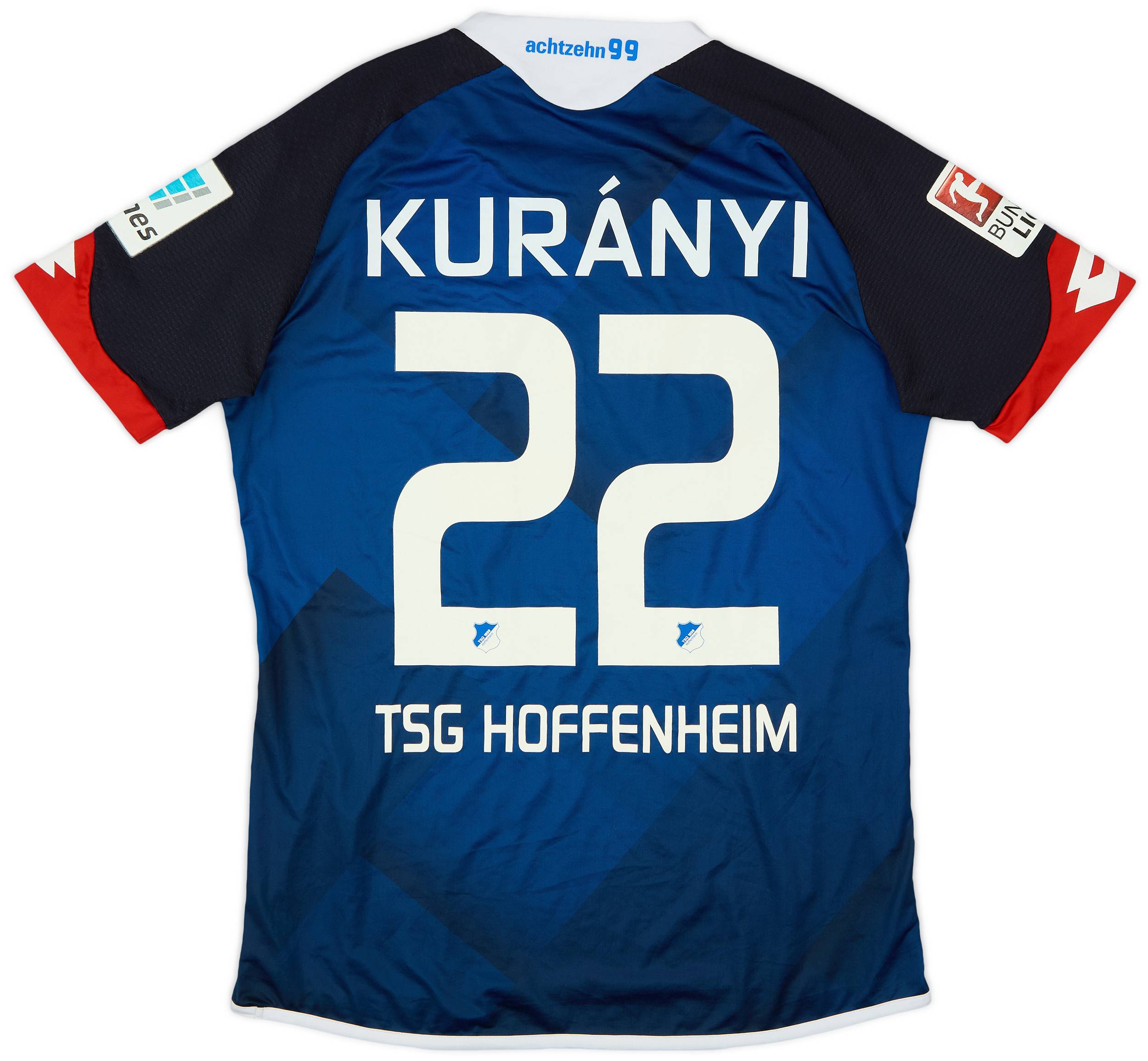 2015-16 Hoffenheim Third Shirt Kuranyi #22 - 7/10 - (M)
