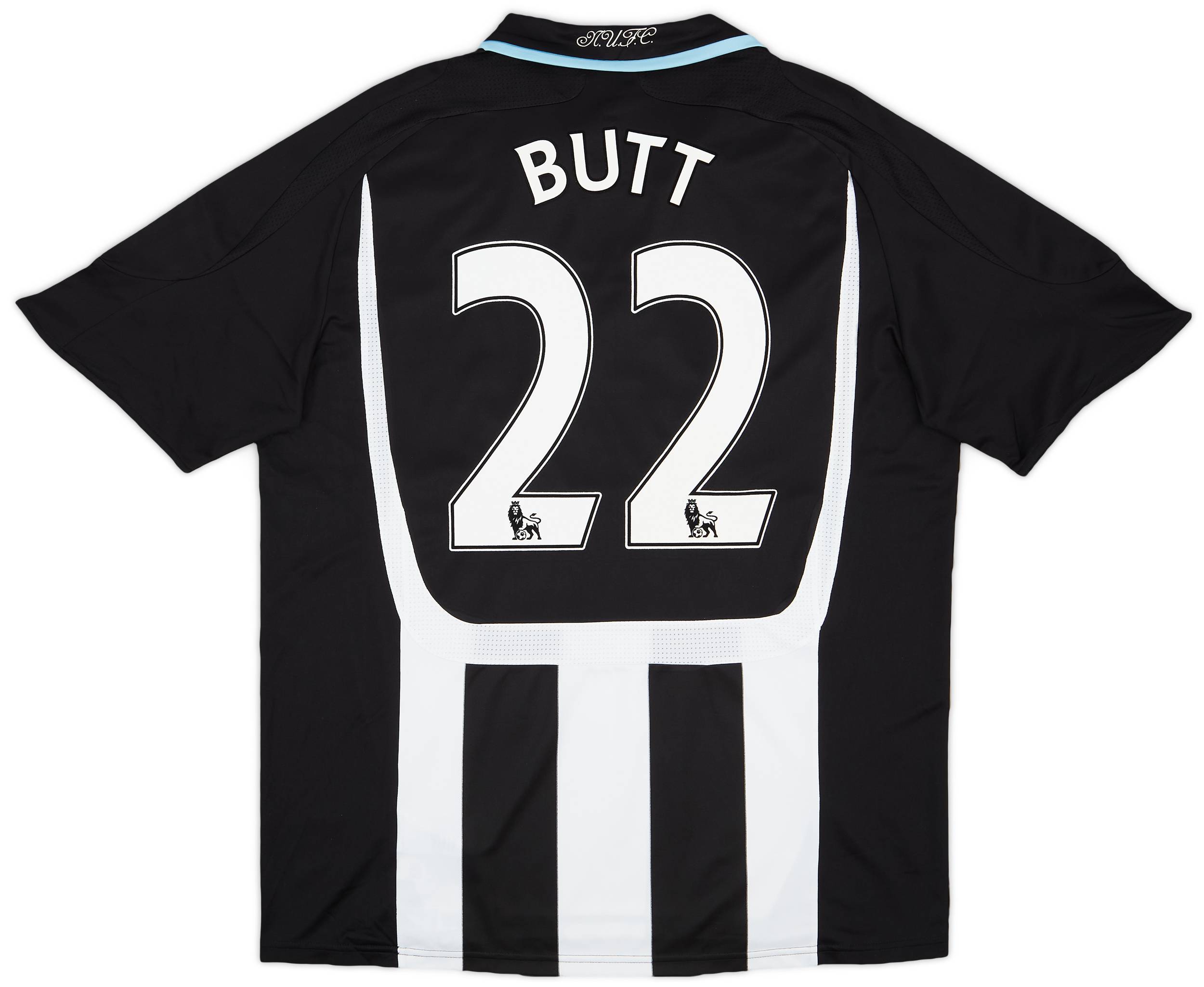 2007-09 Newcastle Home Shirt Butt #22 - 8/10 - (L)