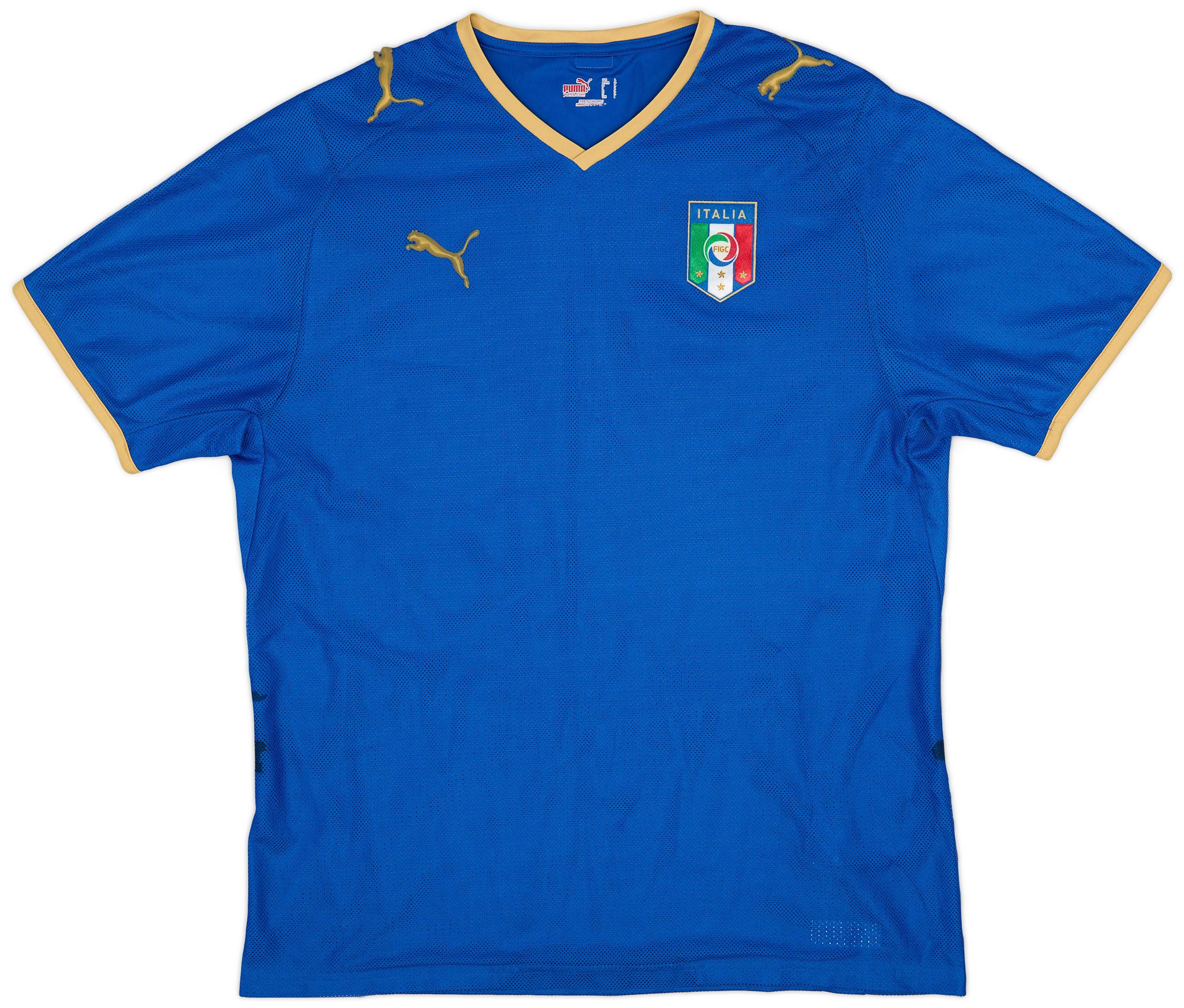 2007-08 Italy Home Shirt - 3/10 - (L)