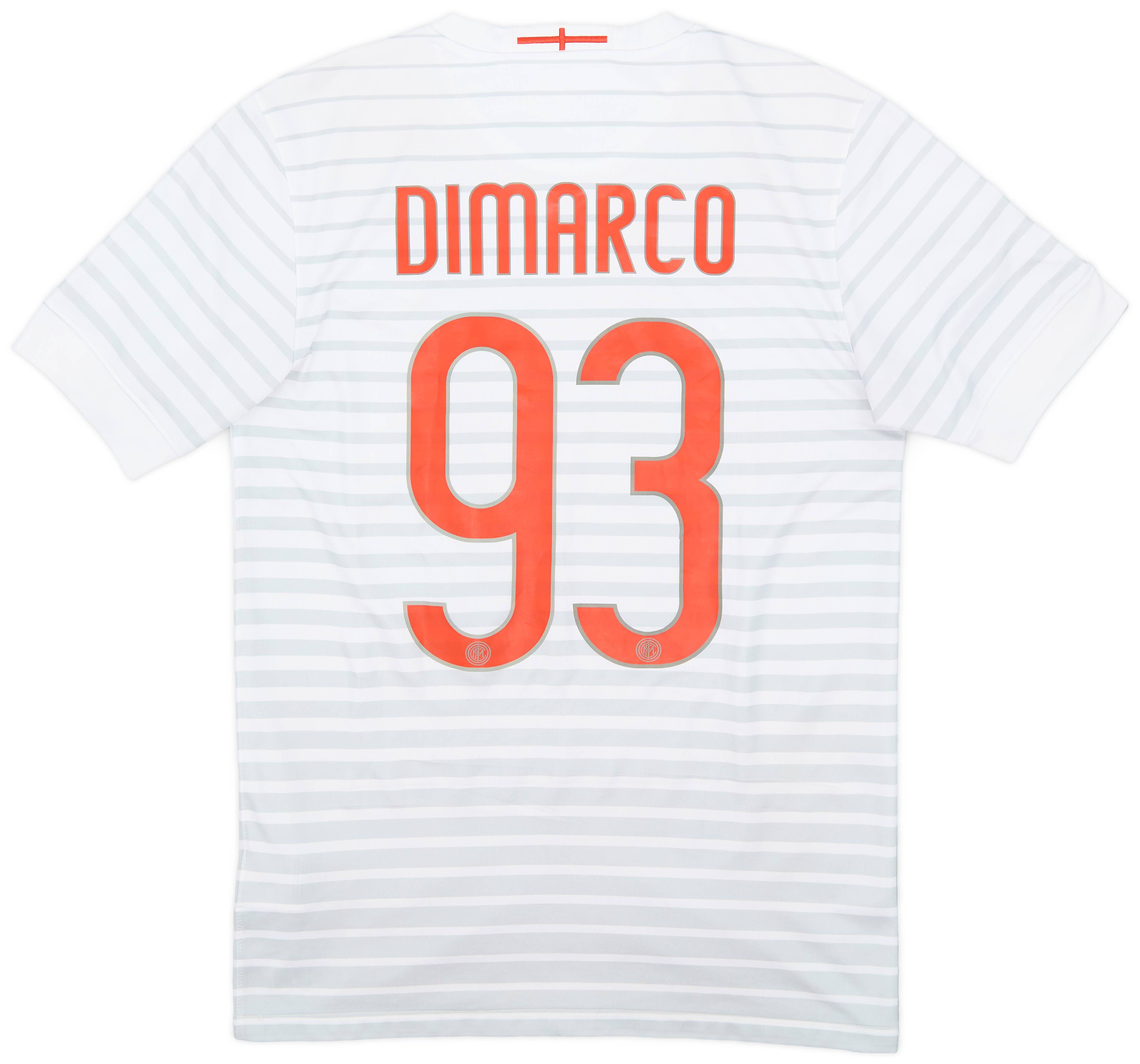 2014-15 Inter Milan Away Shirt Dimarco #93 - 8/10 - (S)