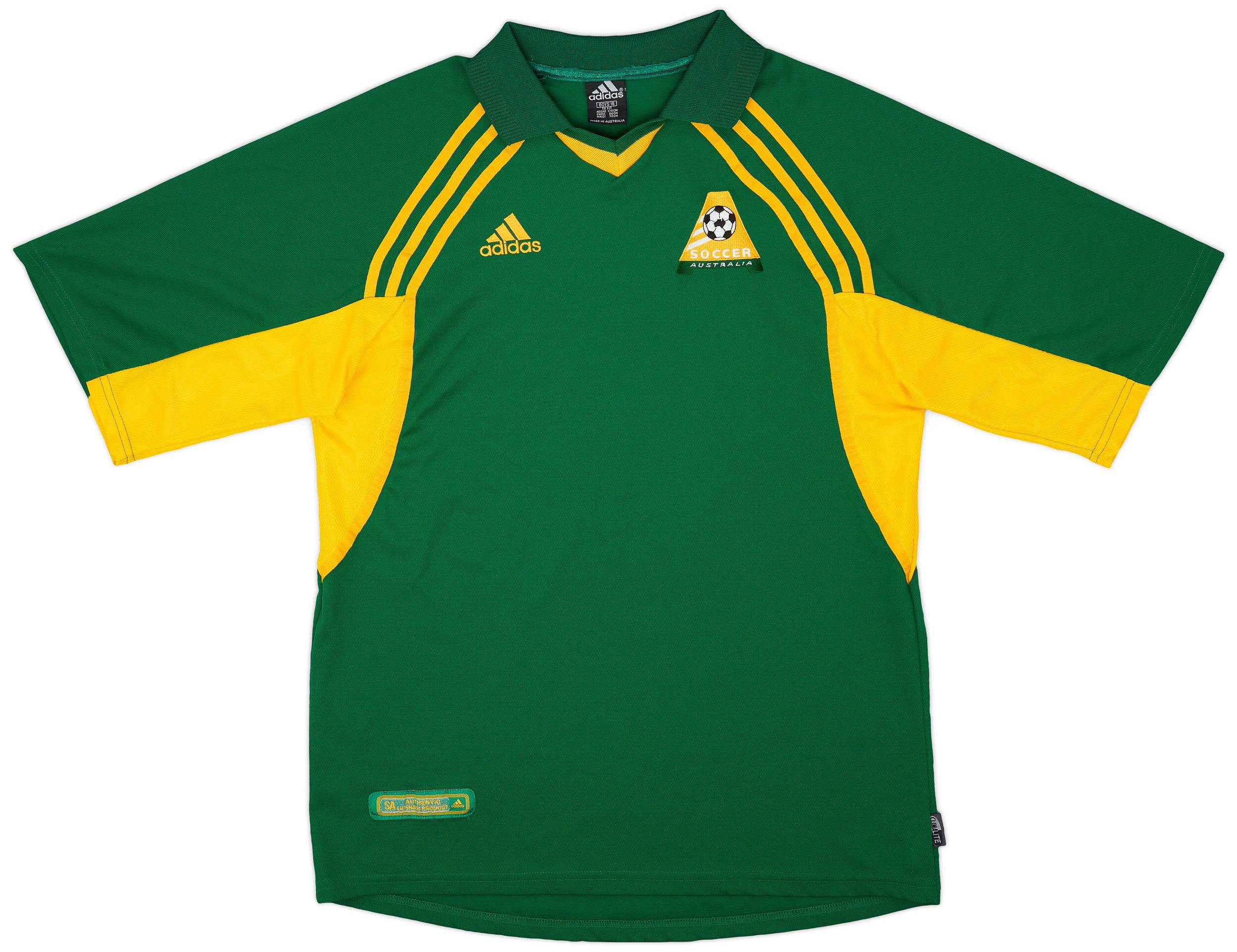 2001-02 Australia Home Shirt - 9/10 - (XL.Boys)