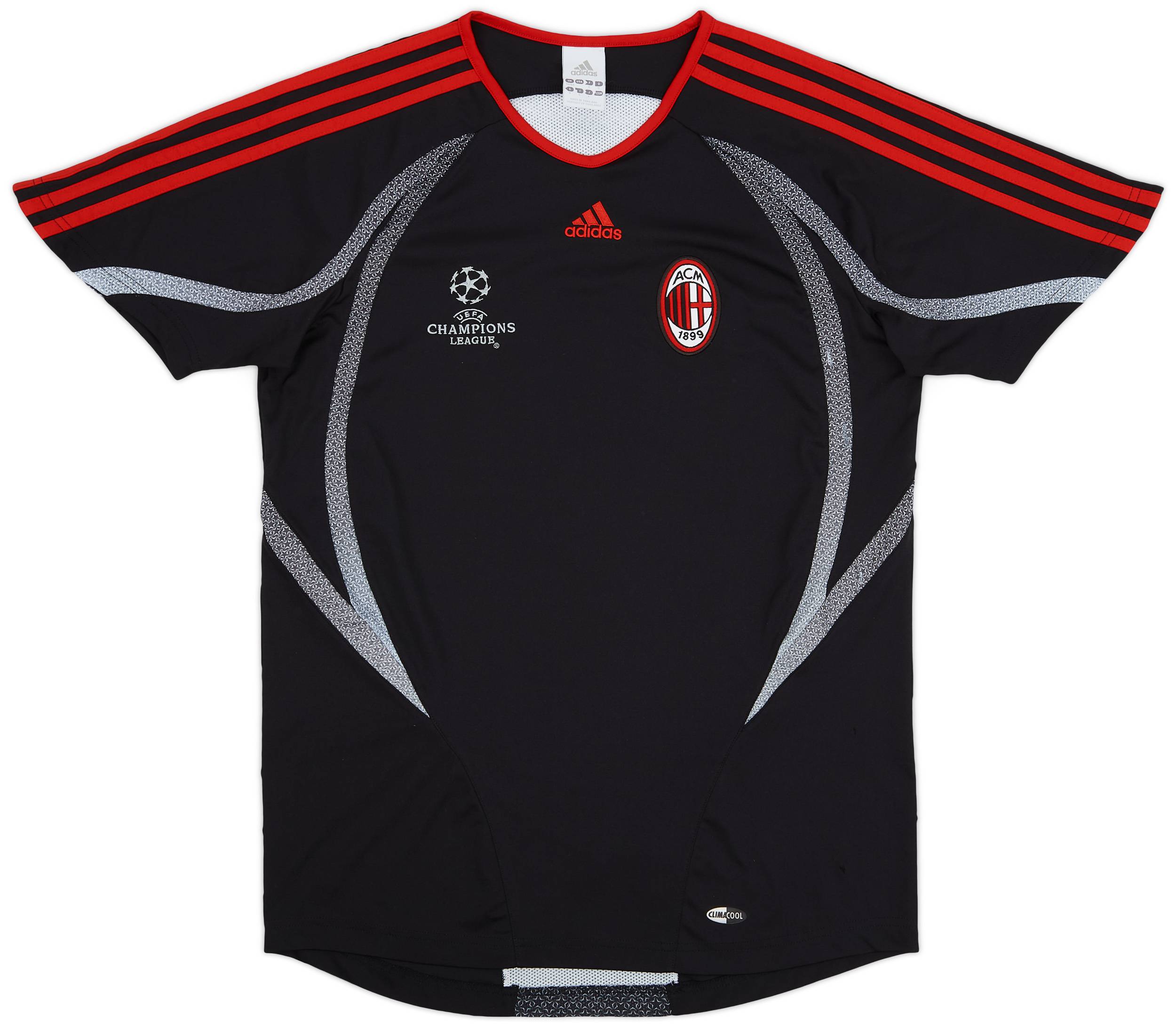 2006-07 AC Milan adidas Training Shirt - 9/10 - (M)