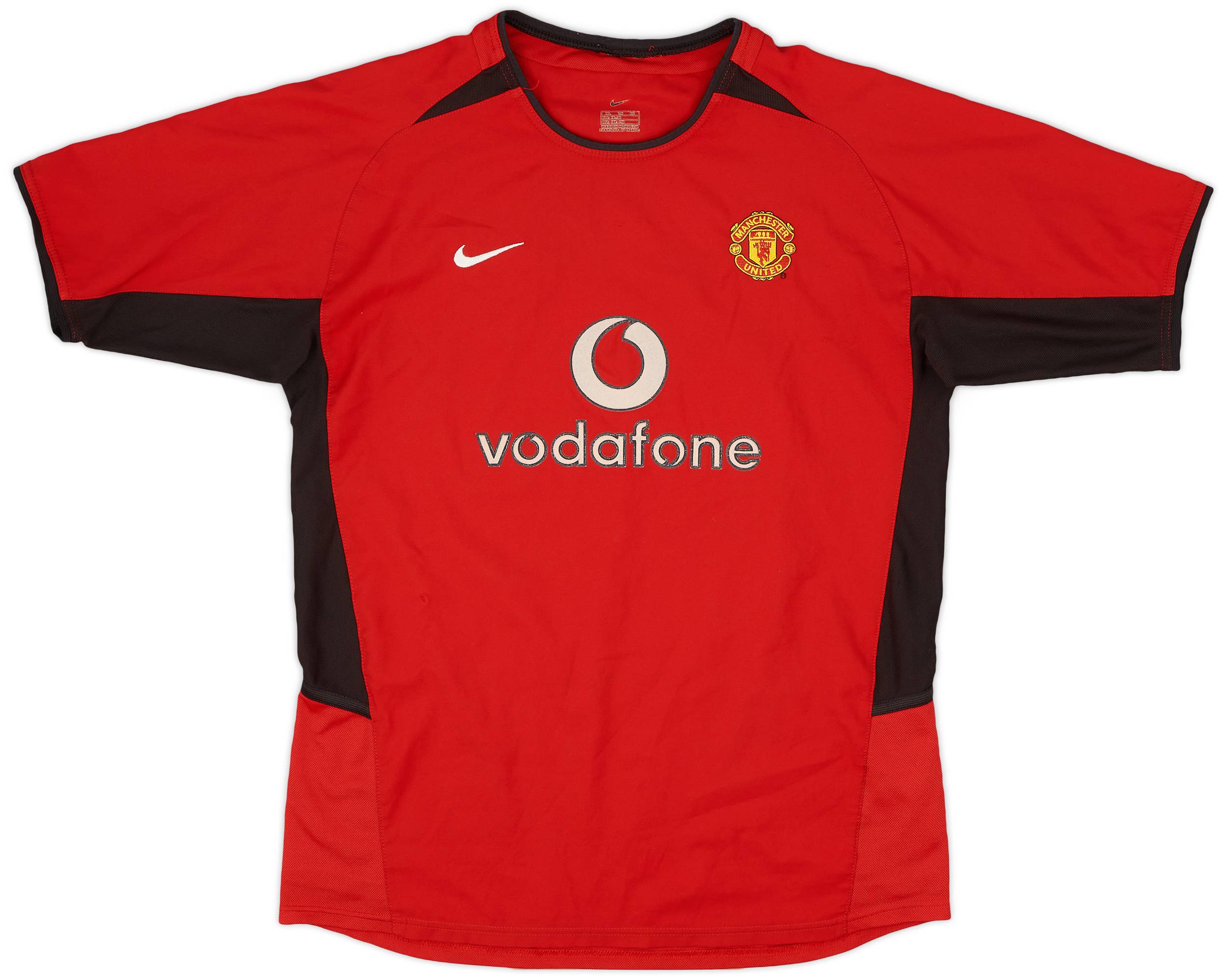 2002-04 Manchester United Home Shirt - 8/10 - (XL.Boys)