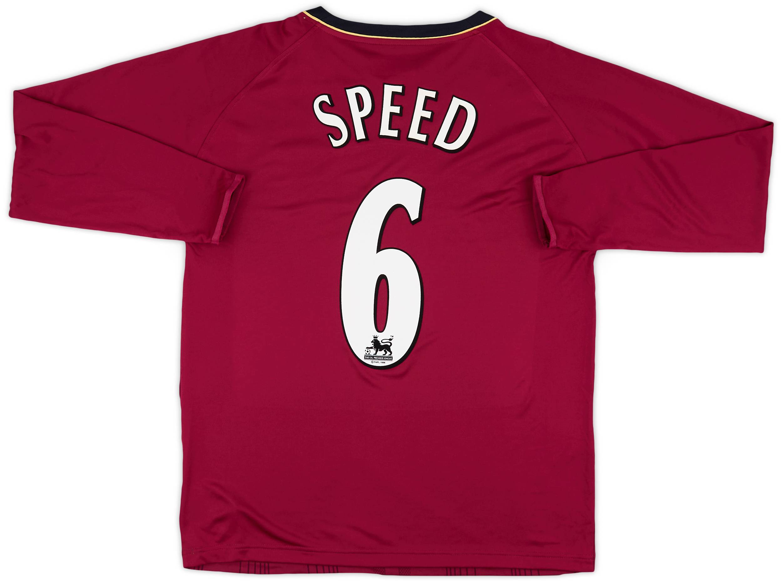 2006-08 Bolton Away L/S Shirt Speed #6 (L)